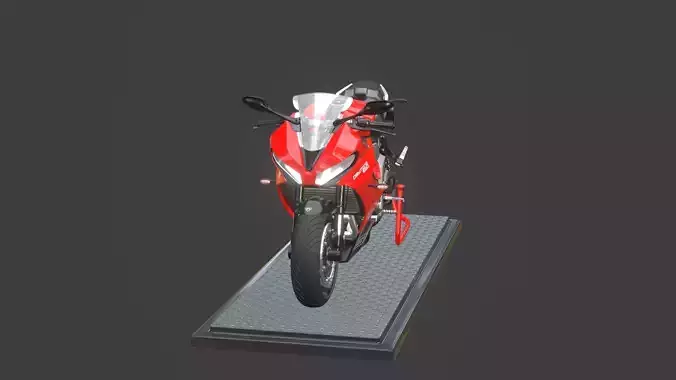 FanMade3d Triumph Daytona 660 made in Blender 3d