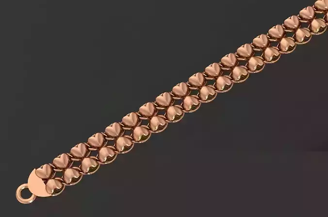 Gold Chain Bracelet