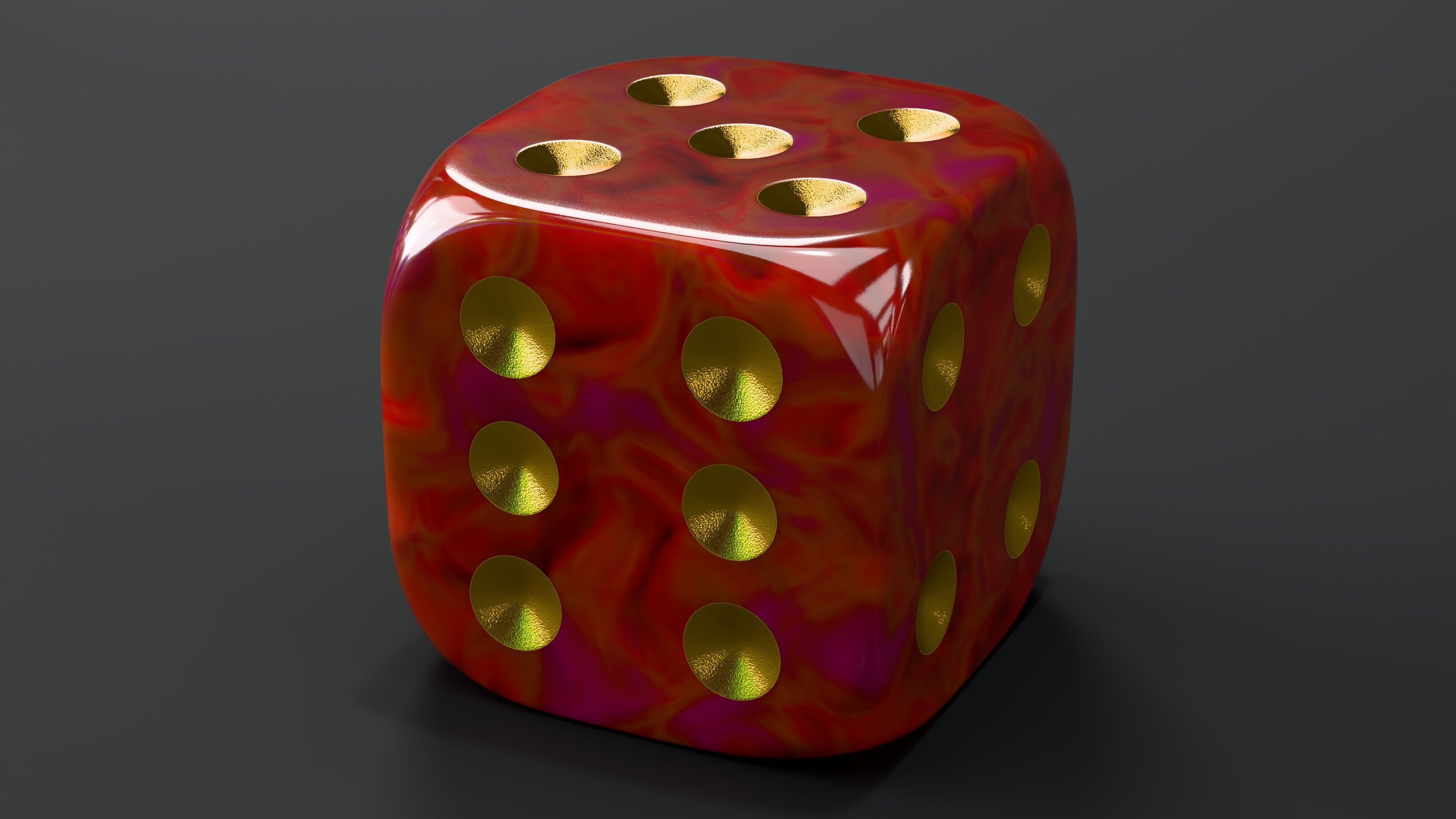 Dice Collection 3D model_16