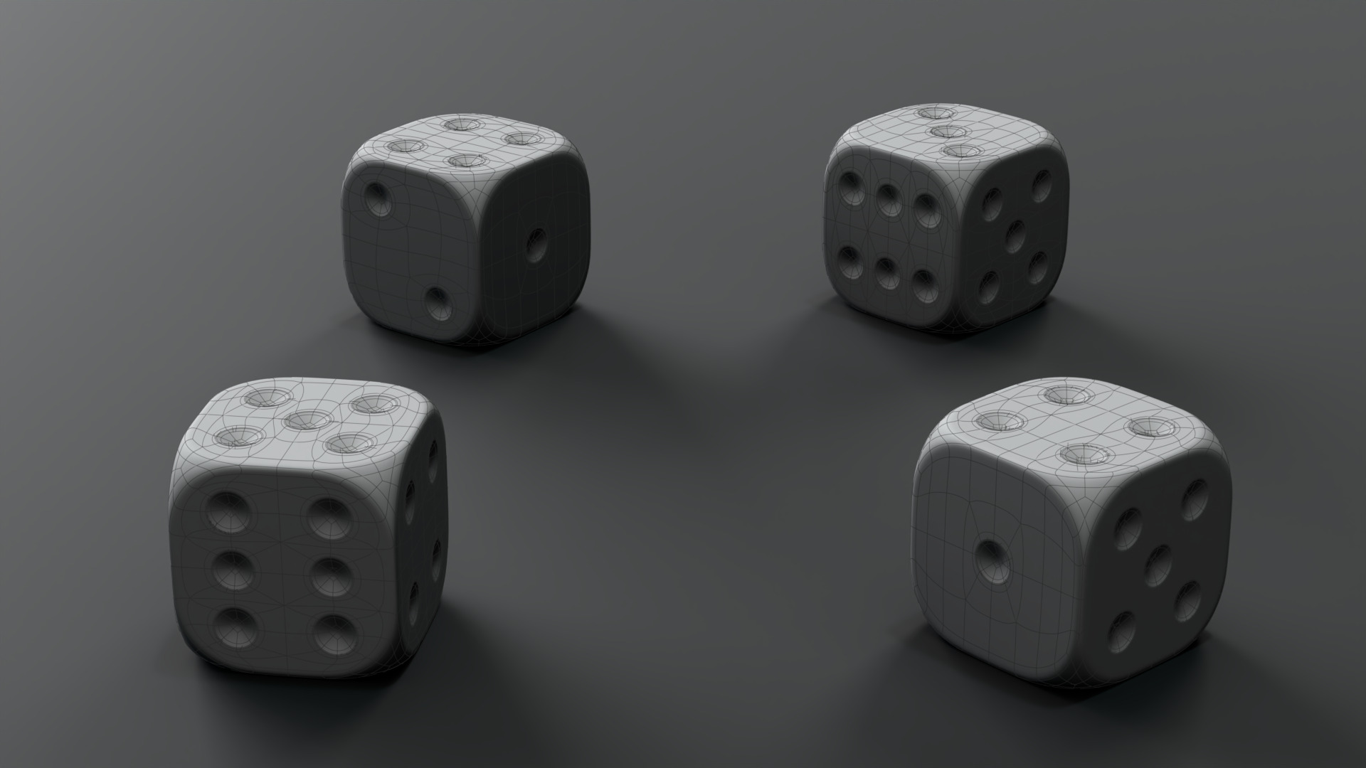 Dice Collection 3D model_31