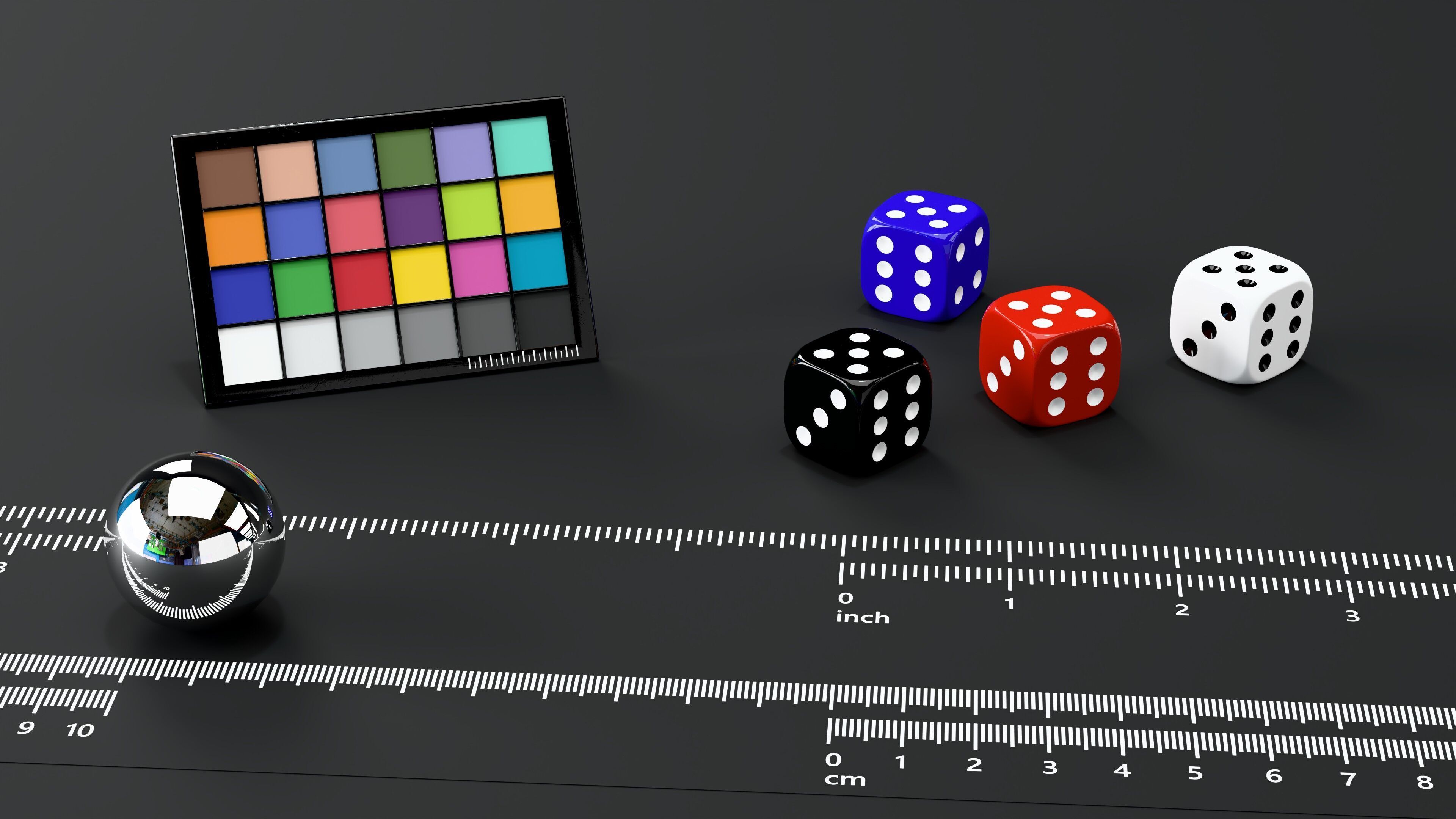 Dice Collection 3D model_1