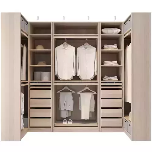 Wardrobe IKEA Set 04