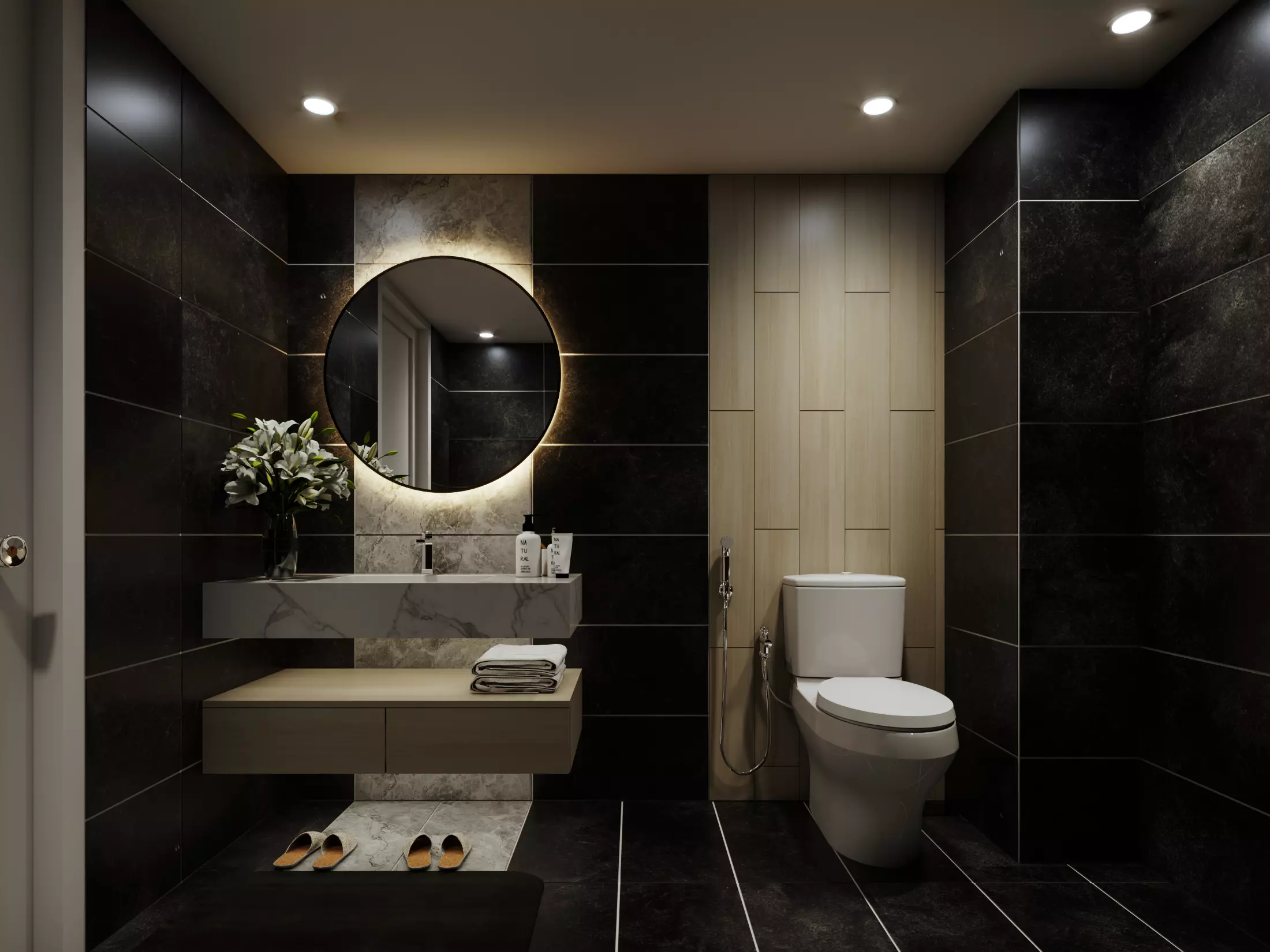 Modern Bathroom Free 3D model