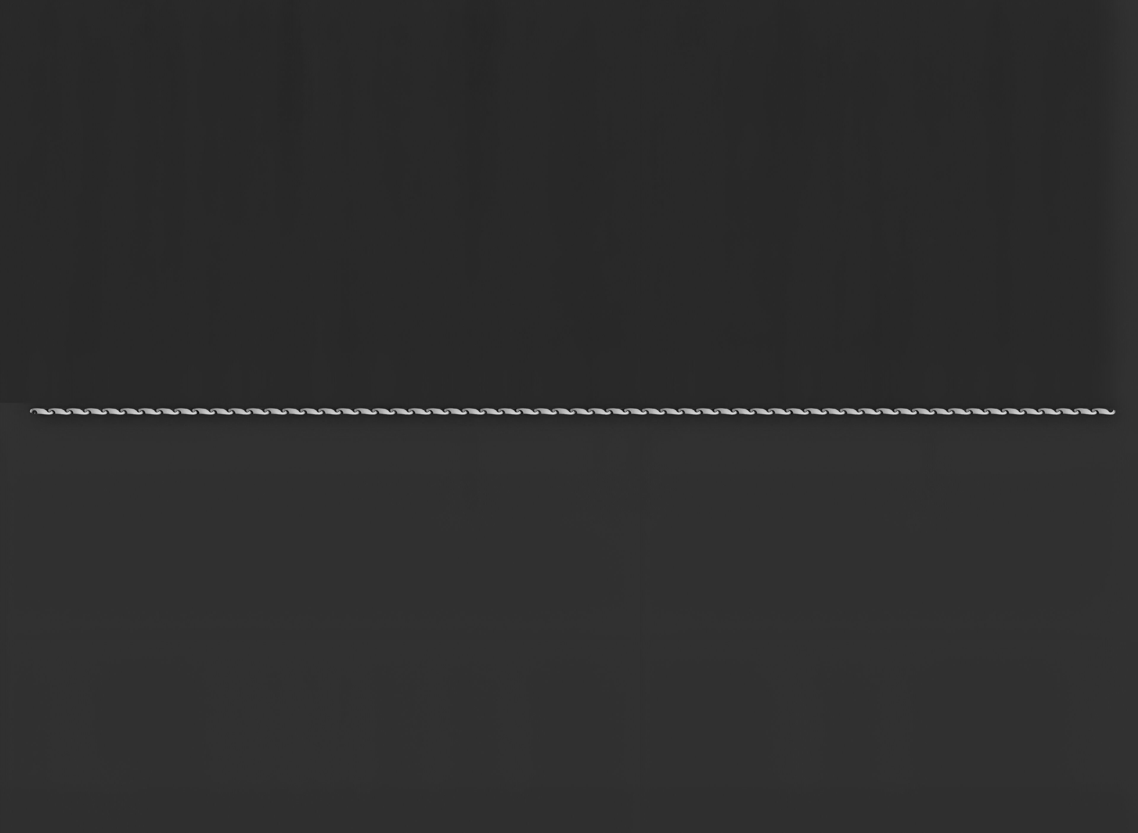 Gold Chain Bracelet 3D print model_5