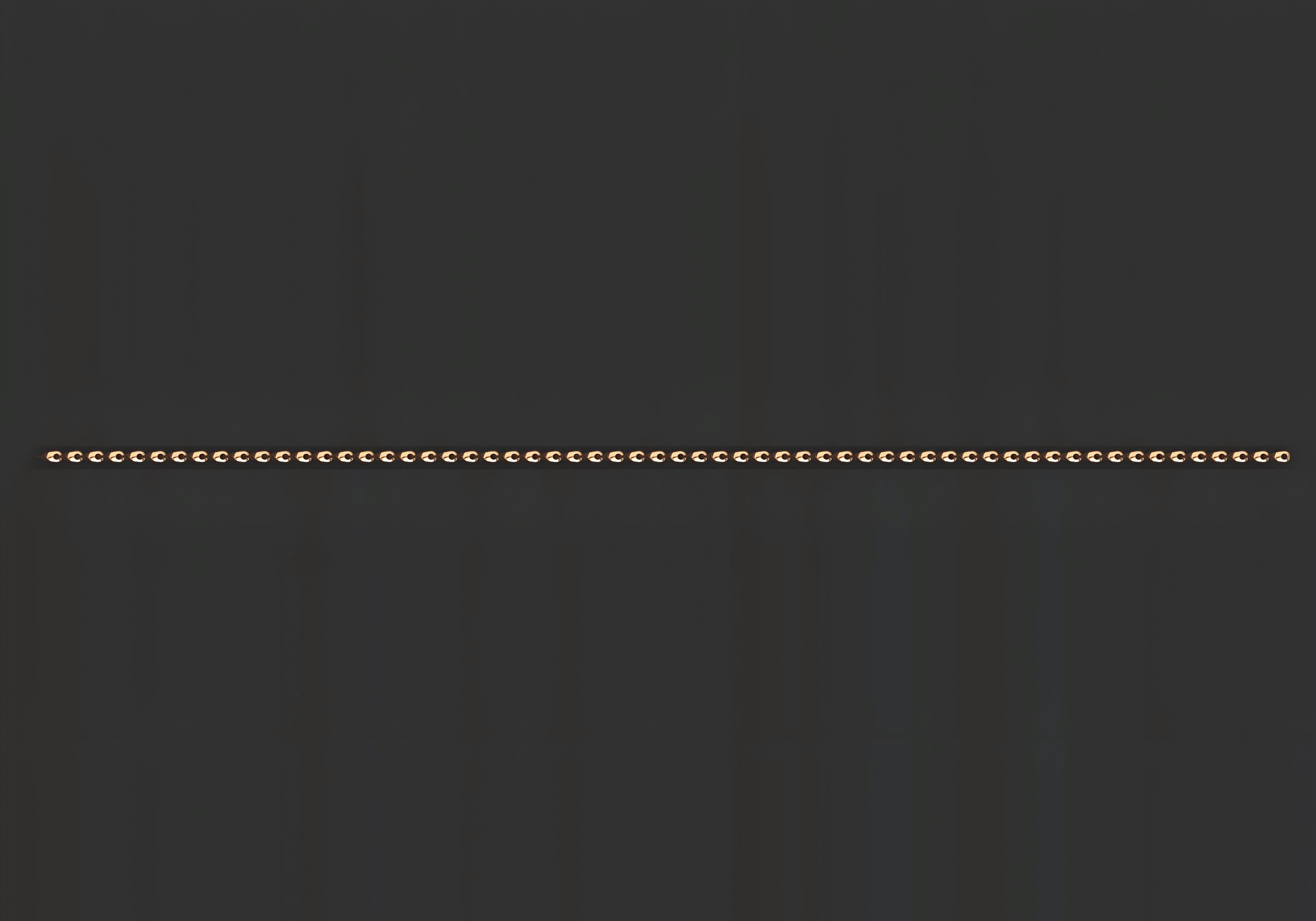 Gold Chain Bracelet 3D print model_9