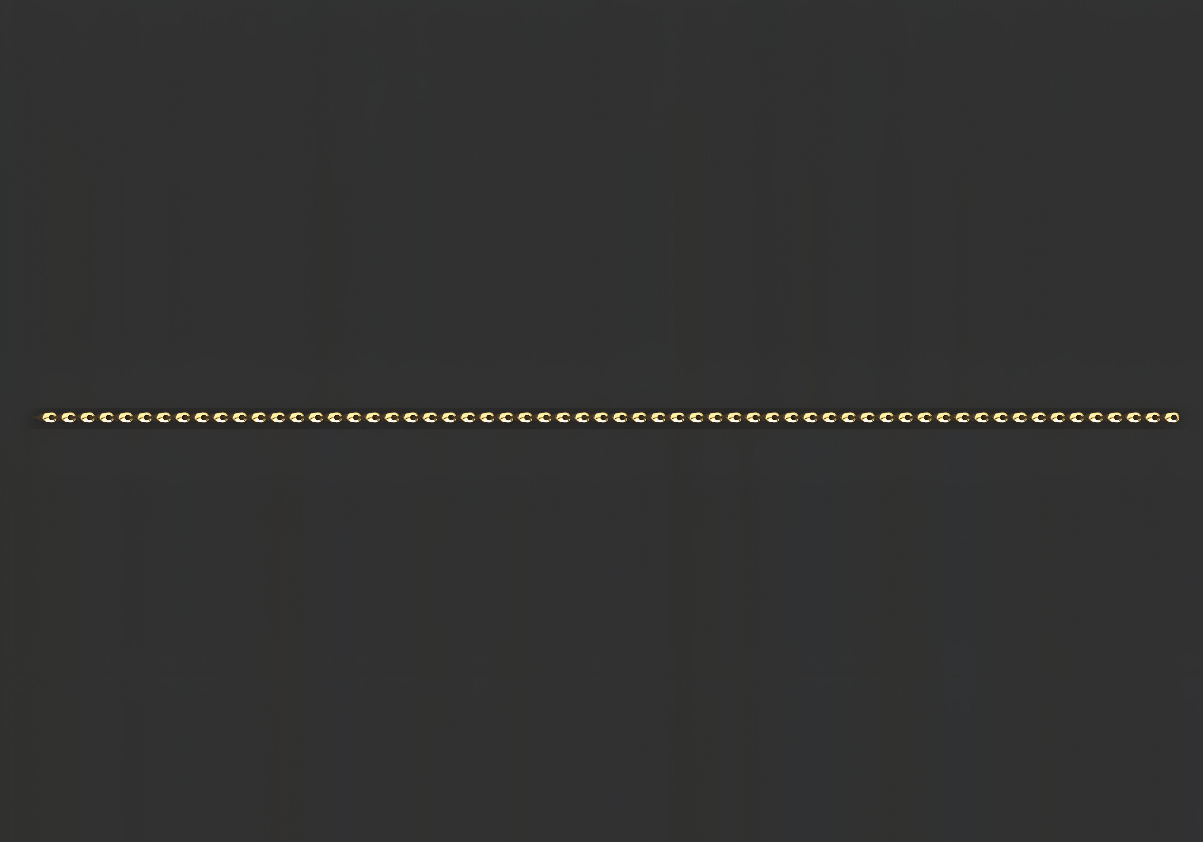 Gold Chain Bracelet 3D print model_3