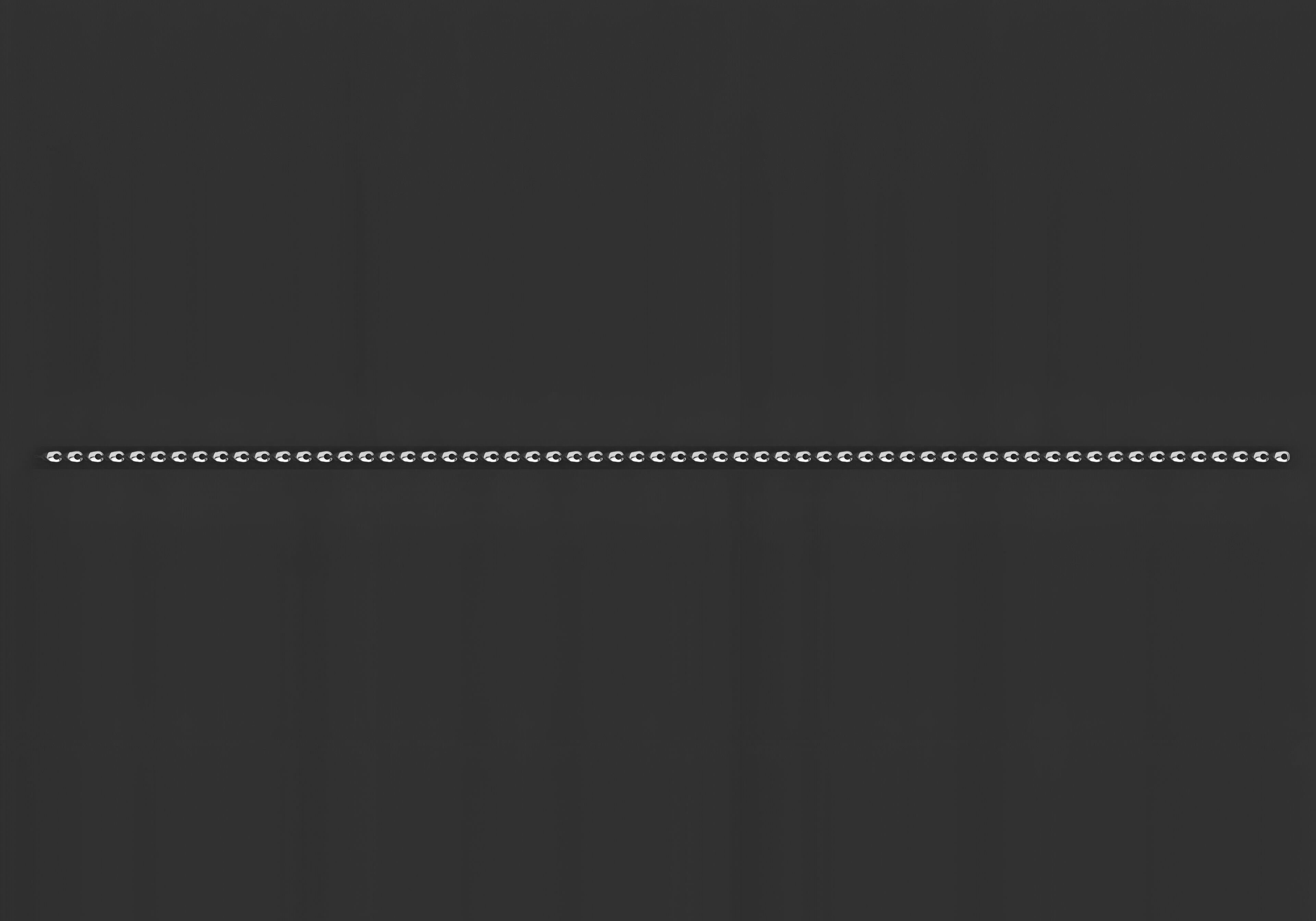 Gold Chain Bracelet 3D print model_8