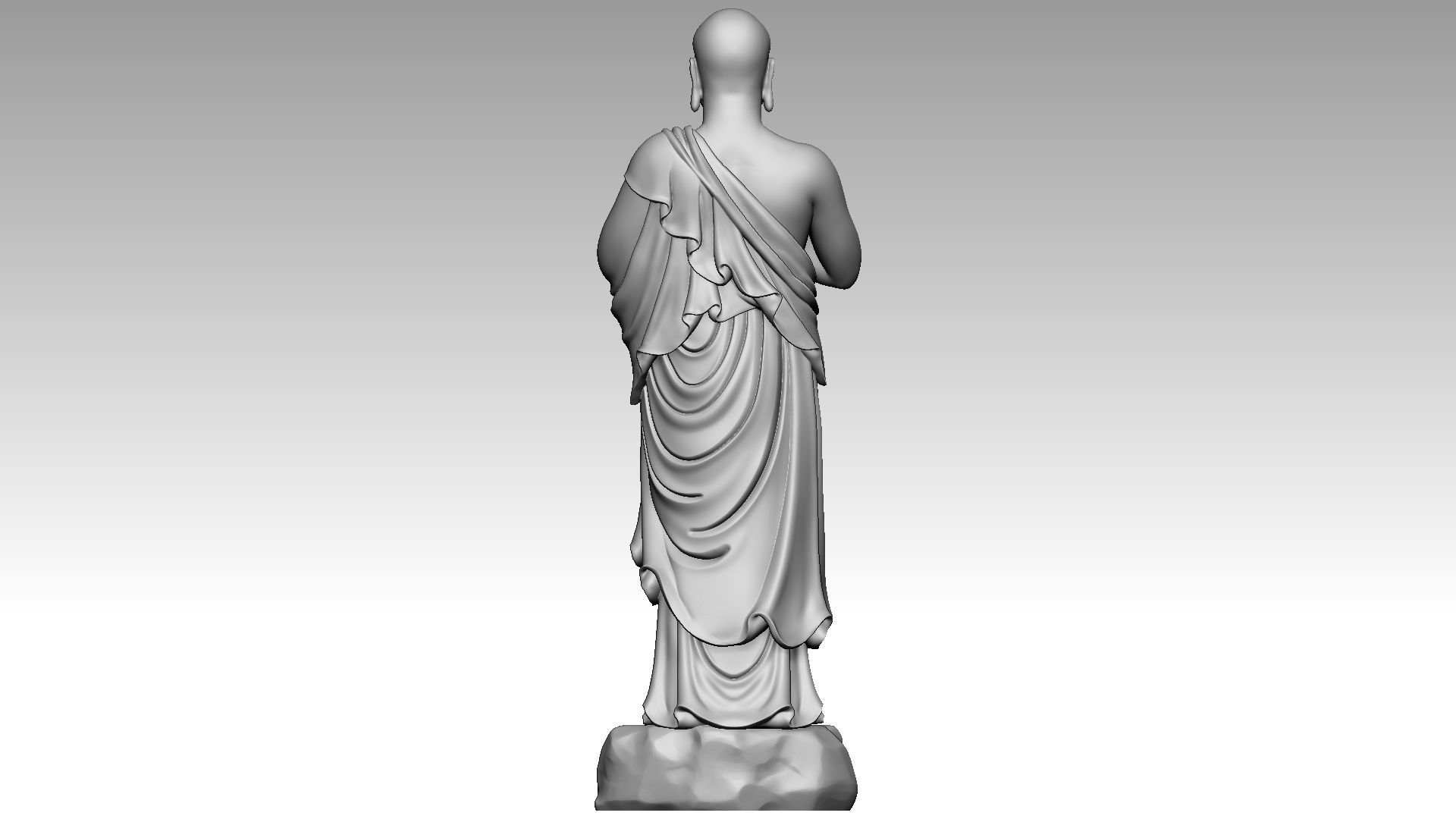 Venerable Kasyapa 3D print model_4