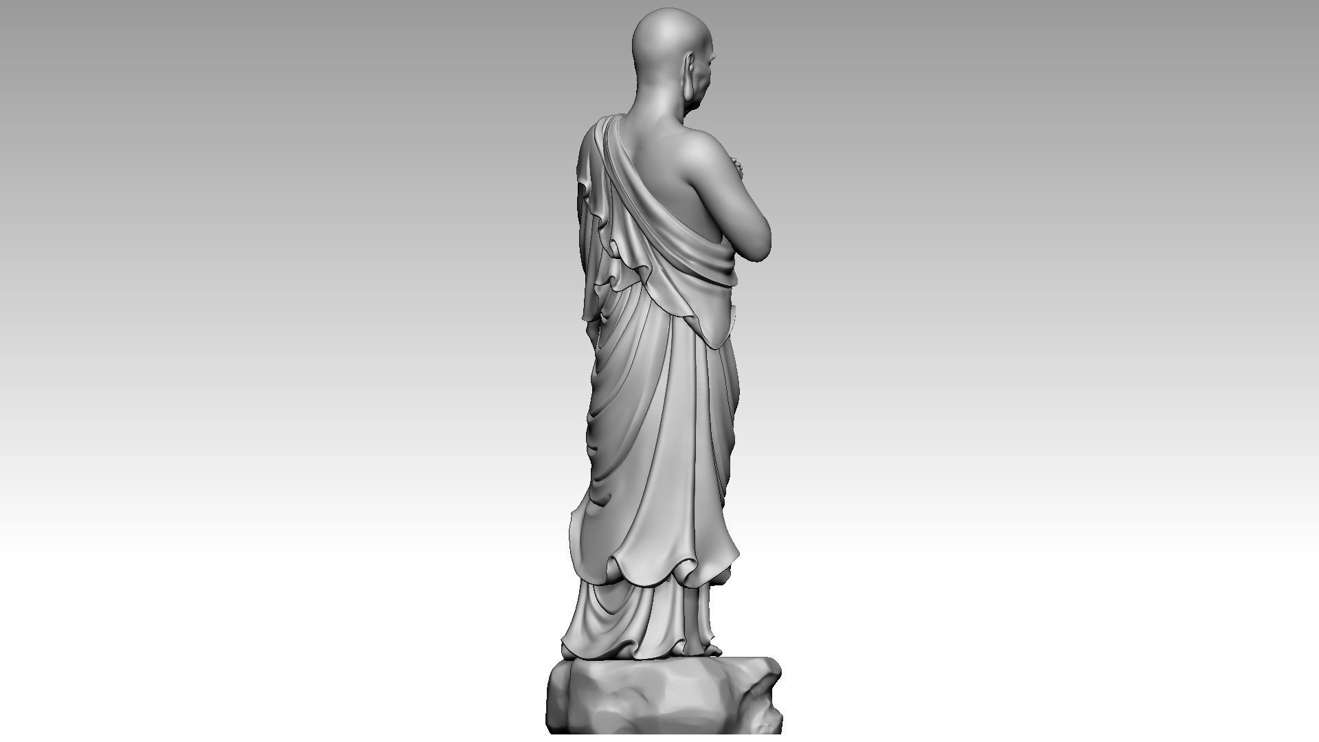 Venerable Kasyapa 3D print model_5