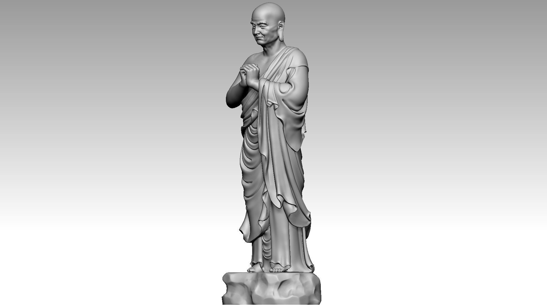 Venerable Kasyapa 3D print model_1