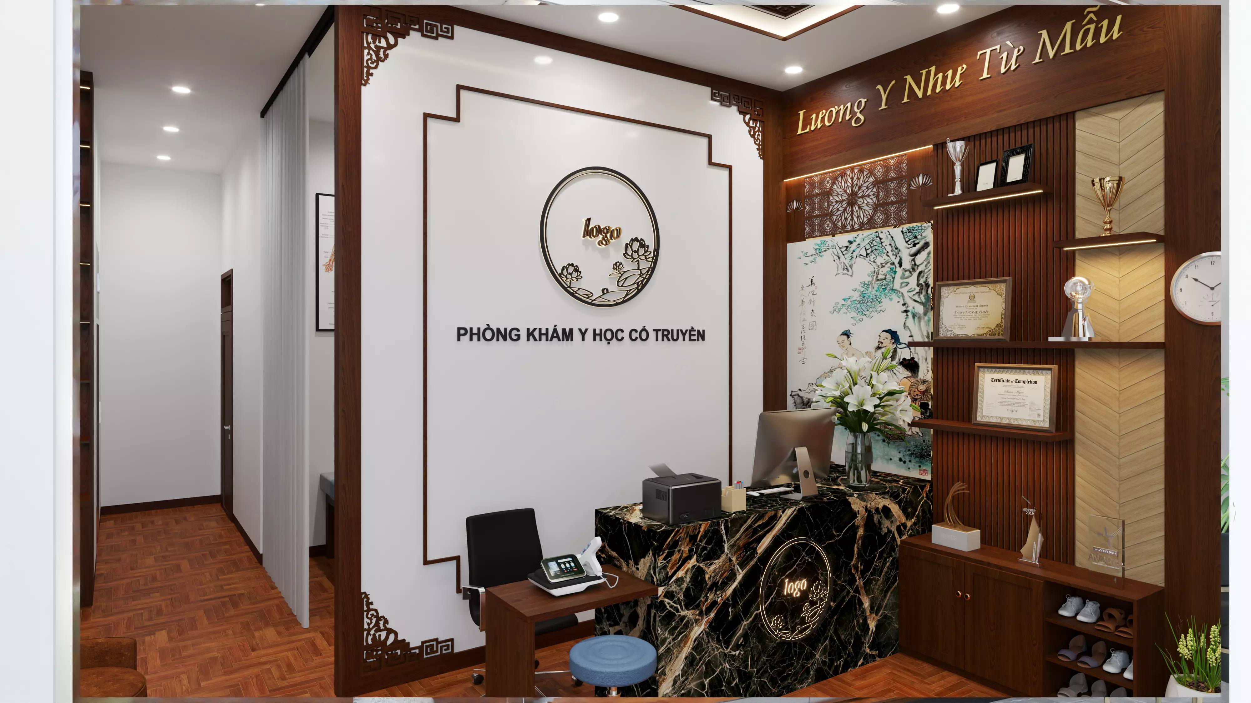 oriental medicine clinic Free 3D model