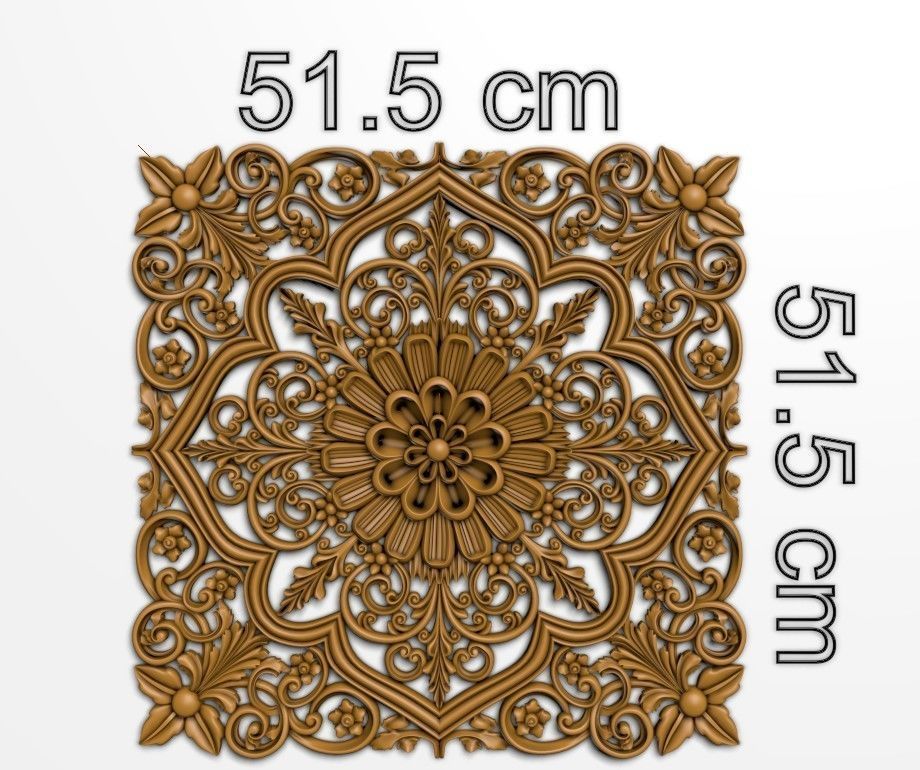 Classic decorations for door and wall decor 3D print model_1