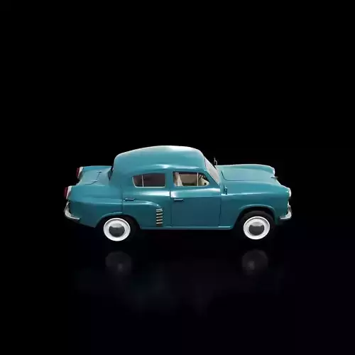 Car retro moskvich 402 