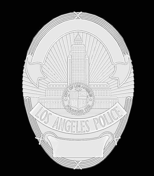 High-Detail LAPD Sergeant Badge 3D Model Printable 3D print model_2