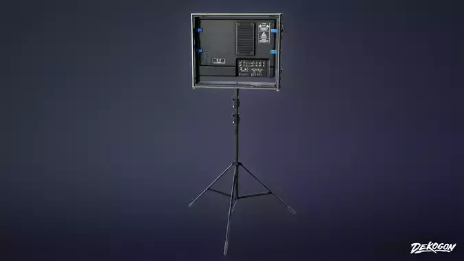 HOLLYWOOD - Display Monitor 01 - LOW POLY