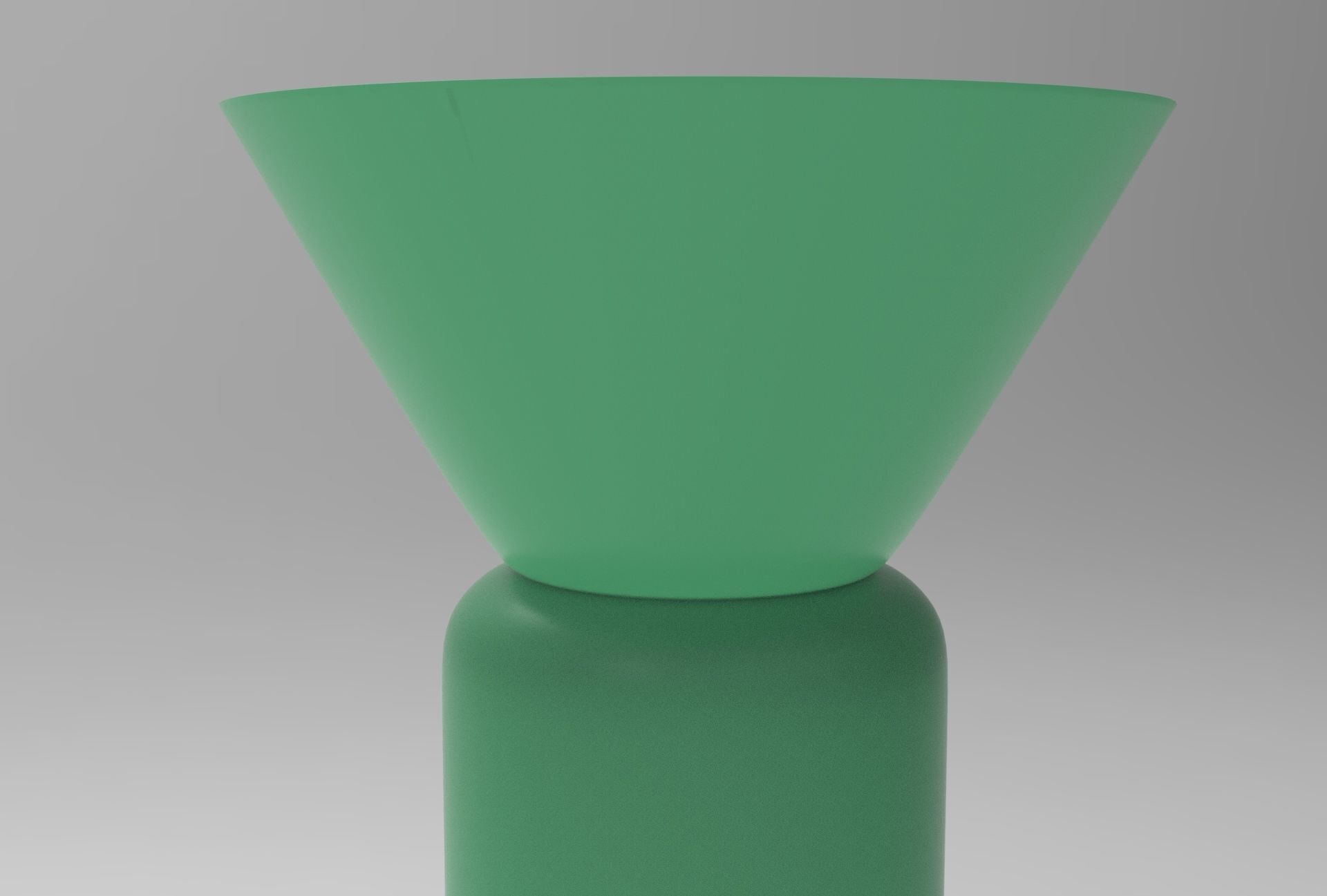 Yugi Oil Lamp Low-poly 3D model_4