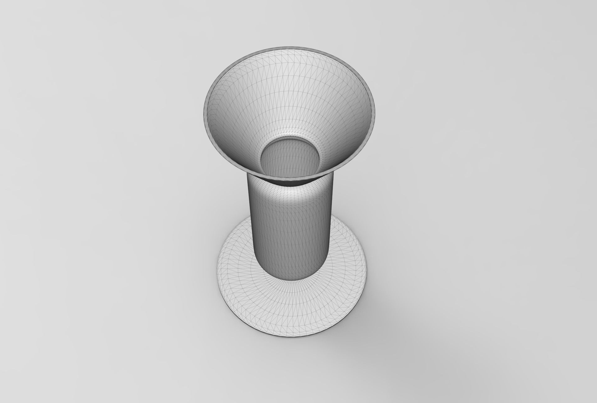 Yugi Oil Lamp Low-poly 3D model_6