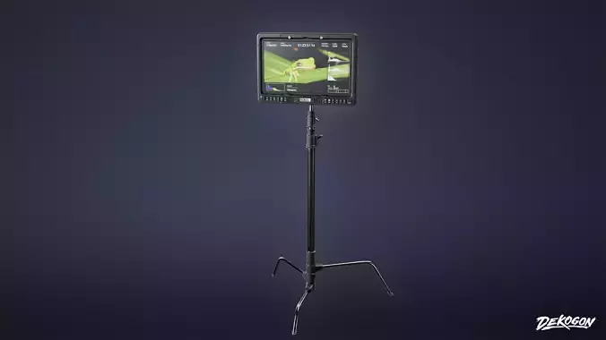 HOLLYWOOD - Display Monitor 02 - LOW POLY