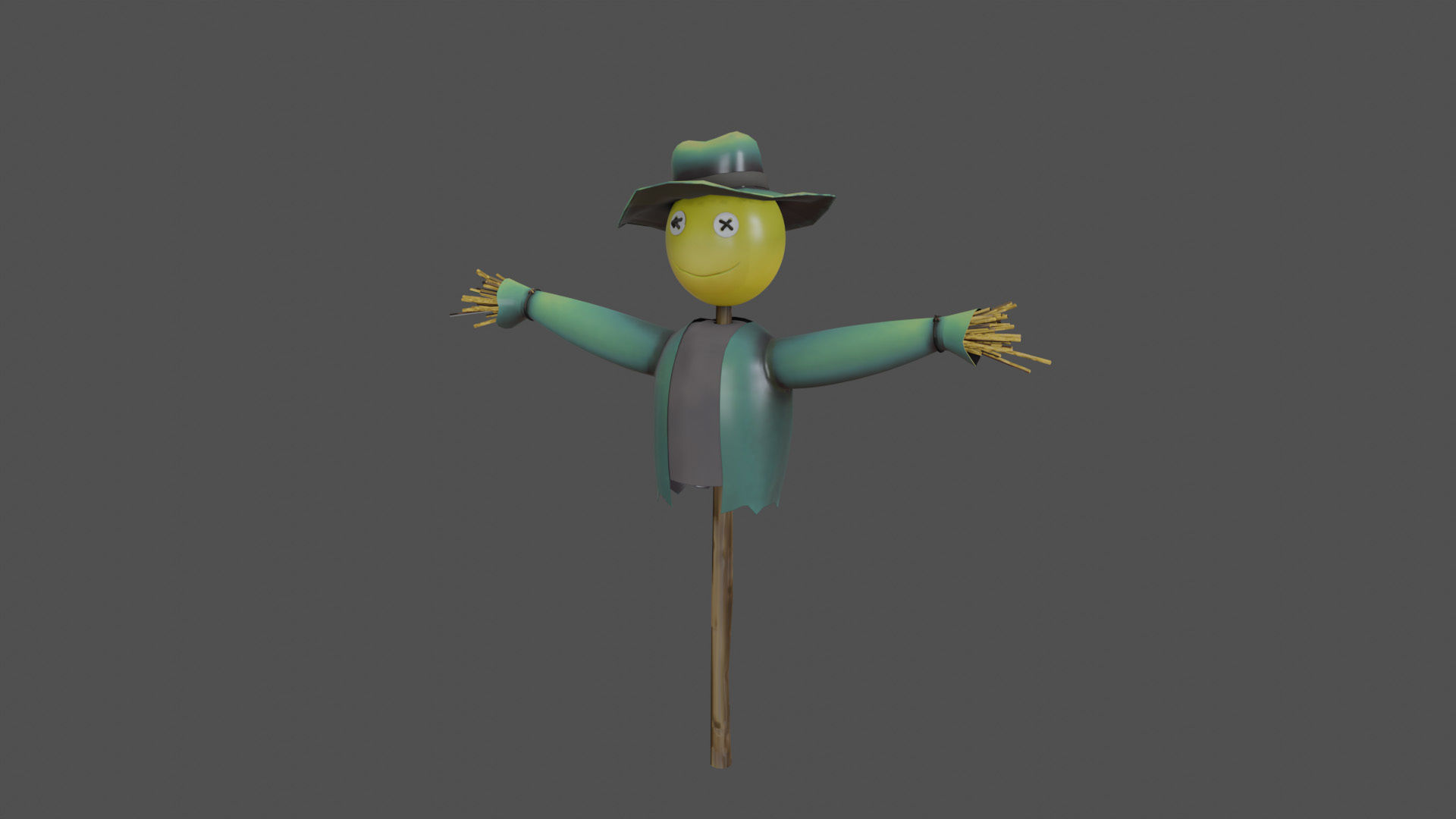 stylized environment assets game ready Low-poly 3D model_2