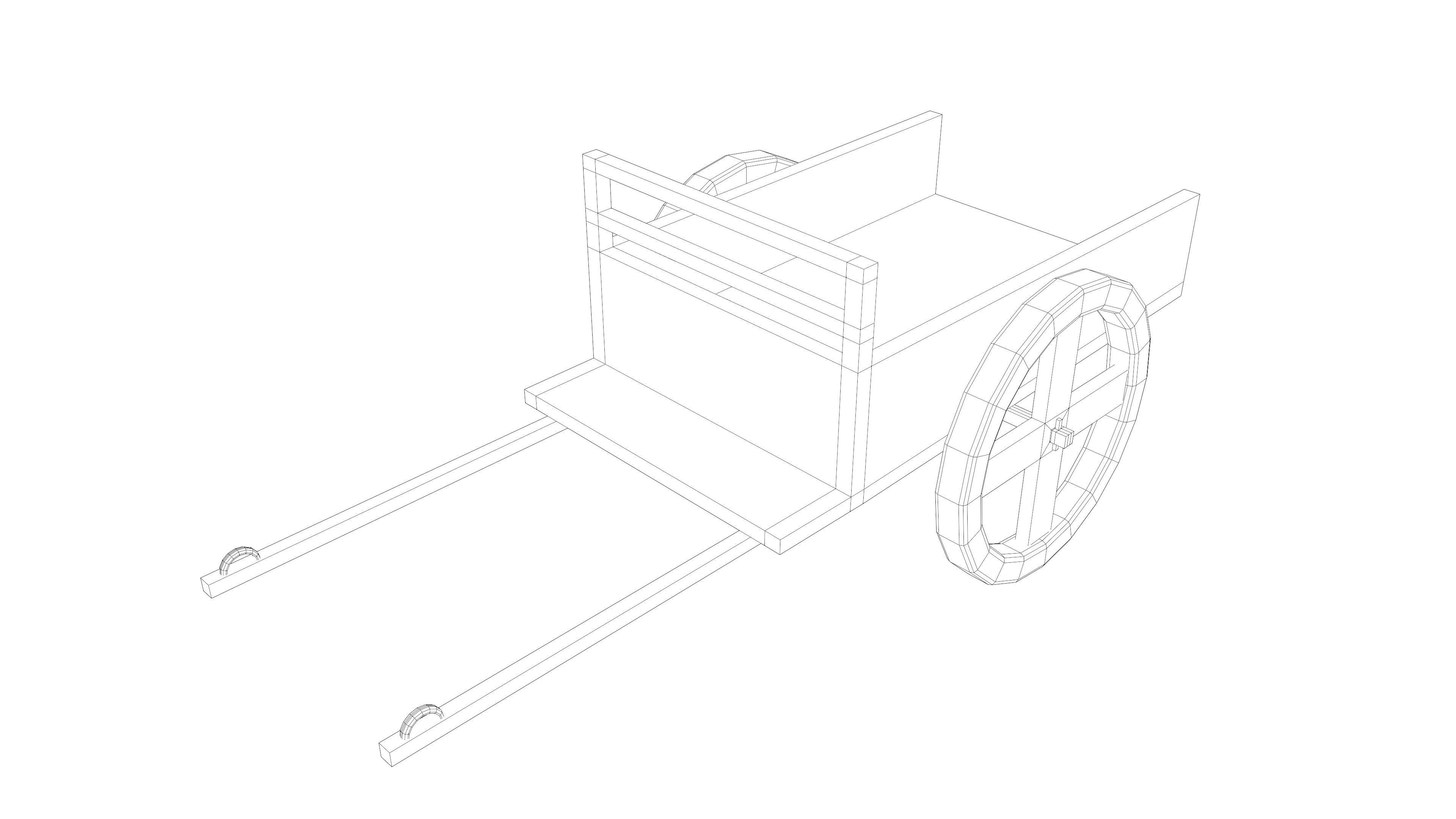 stylized environment assets game ready Low-poly 3D model_11