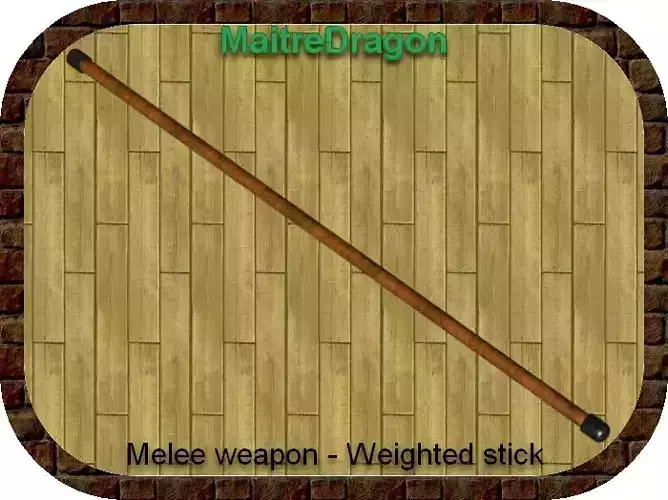 Melee Weapon - Weighted Stick
