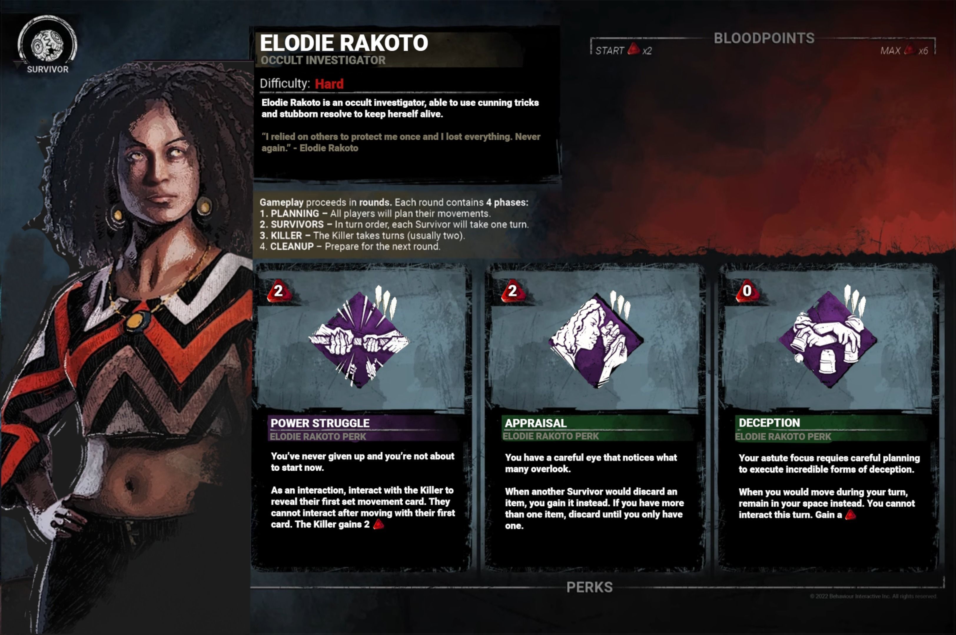 ELODIE - DEAD BY DAYLIGHT BOARD GAME CUSTOM CHARACTER 3D print model_6