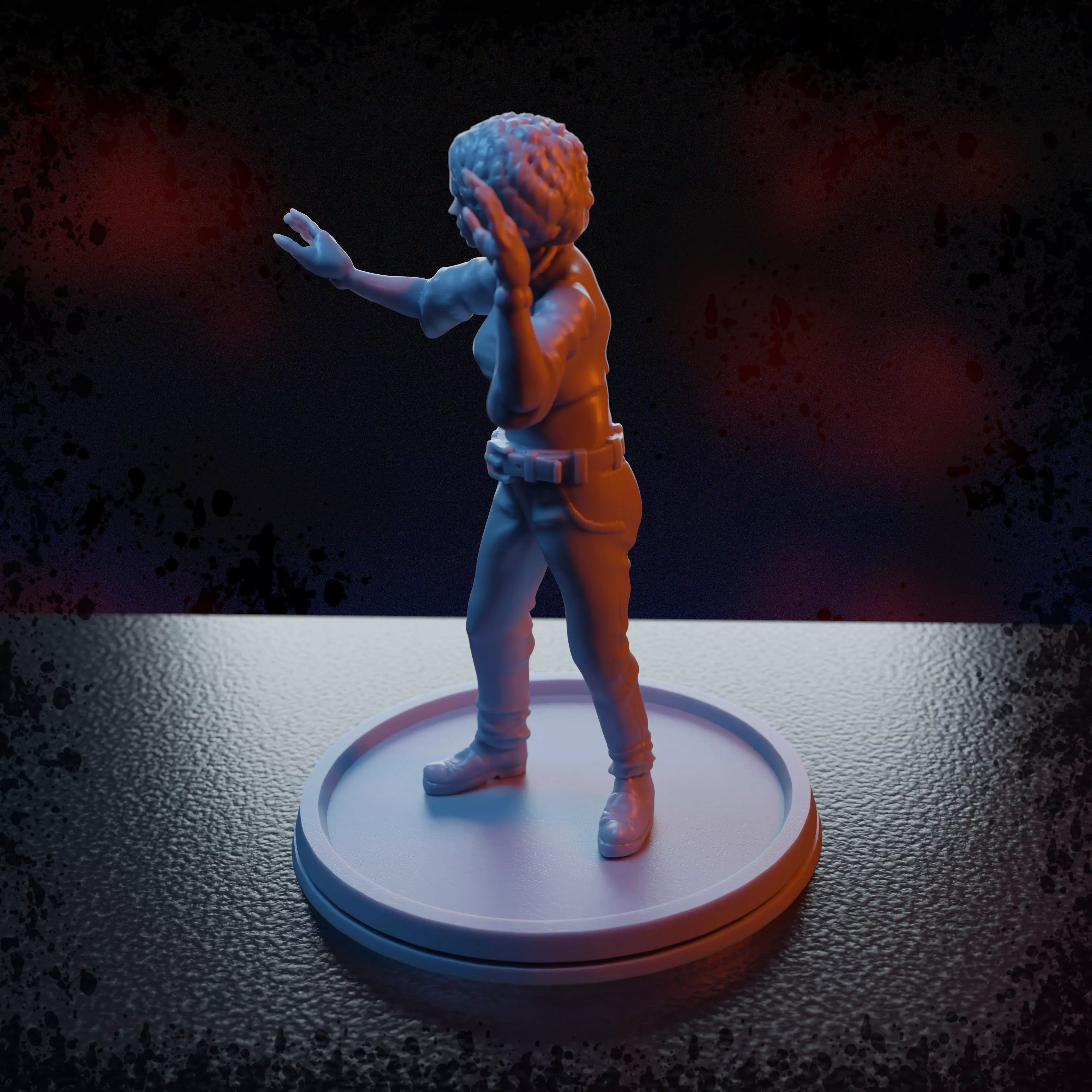 ELODIE - DEAD BY DAYLIGHT BOARD GAME CUSTOM CHARACTER 3D print model_0