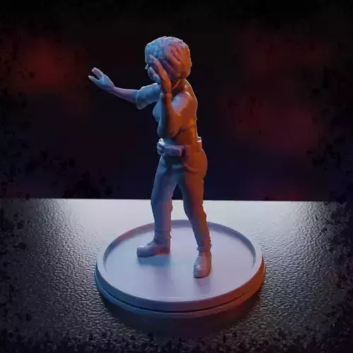 ELODIE - DEAD BY DAYLIGHT BOARD GAME CUSTOM CHARACTER 3D print model ELODIE - DEAD BY DAYLIGHT BOARD GAME CUSTOM CHARACTER 3D print model