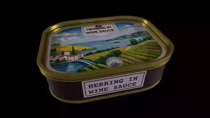 Herring in Wine Sauce - GAME READY PBR