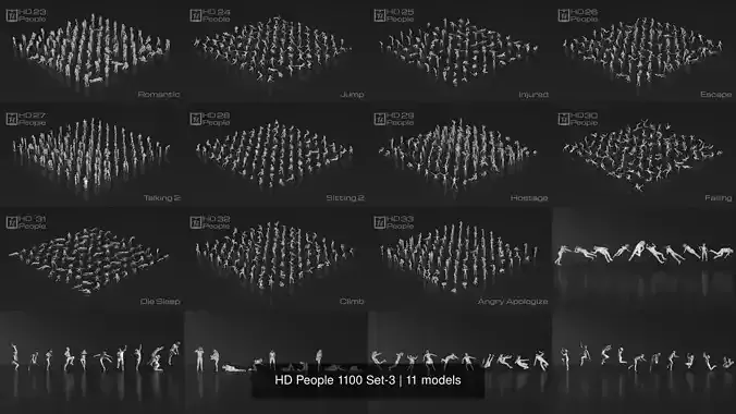 HD People 1100 Set-3