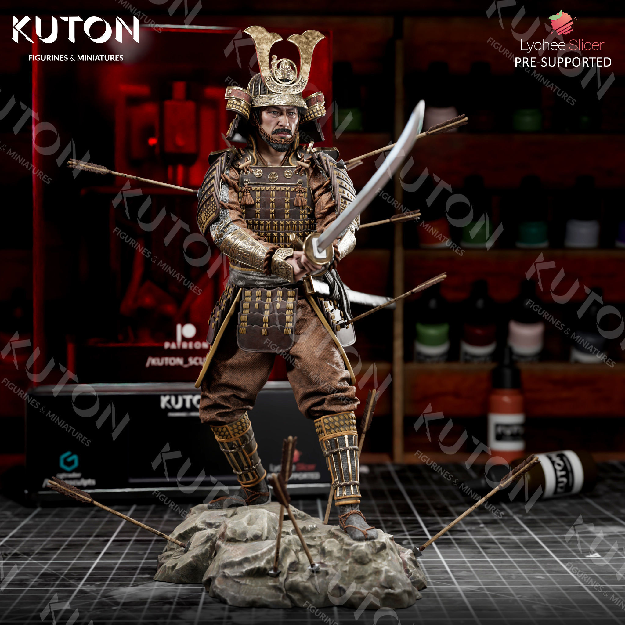 Toranaga Yoshii 3D print model_5