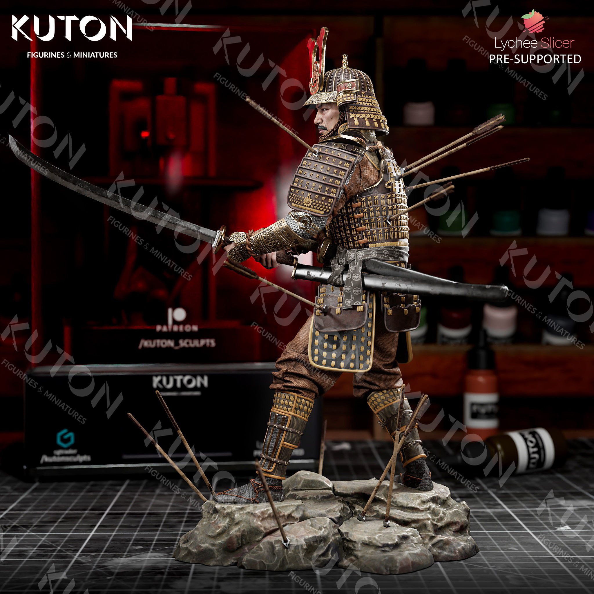 Toranaga Yoshii 3D print model_6