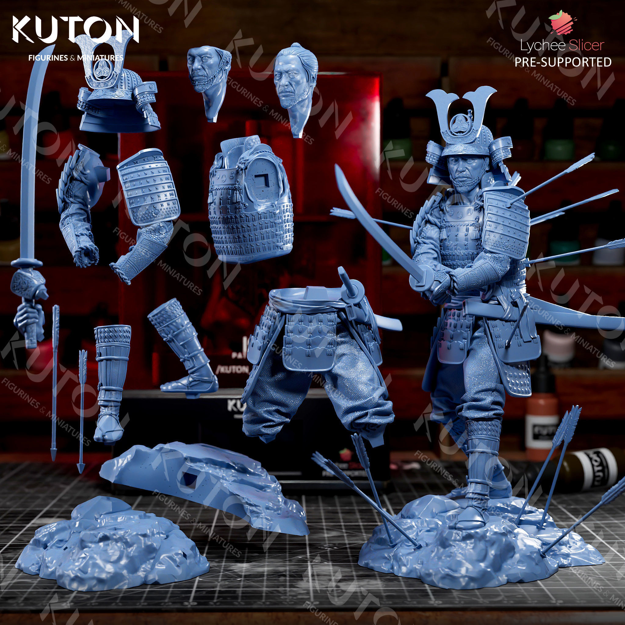 Toranaga Yoshii 3D print model_9