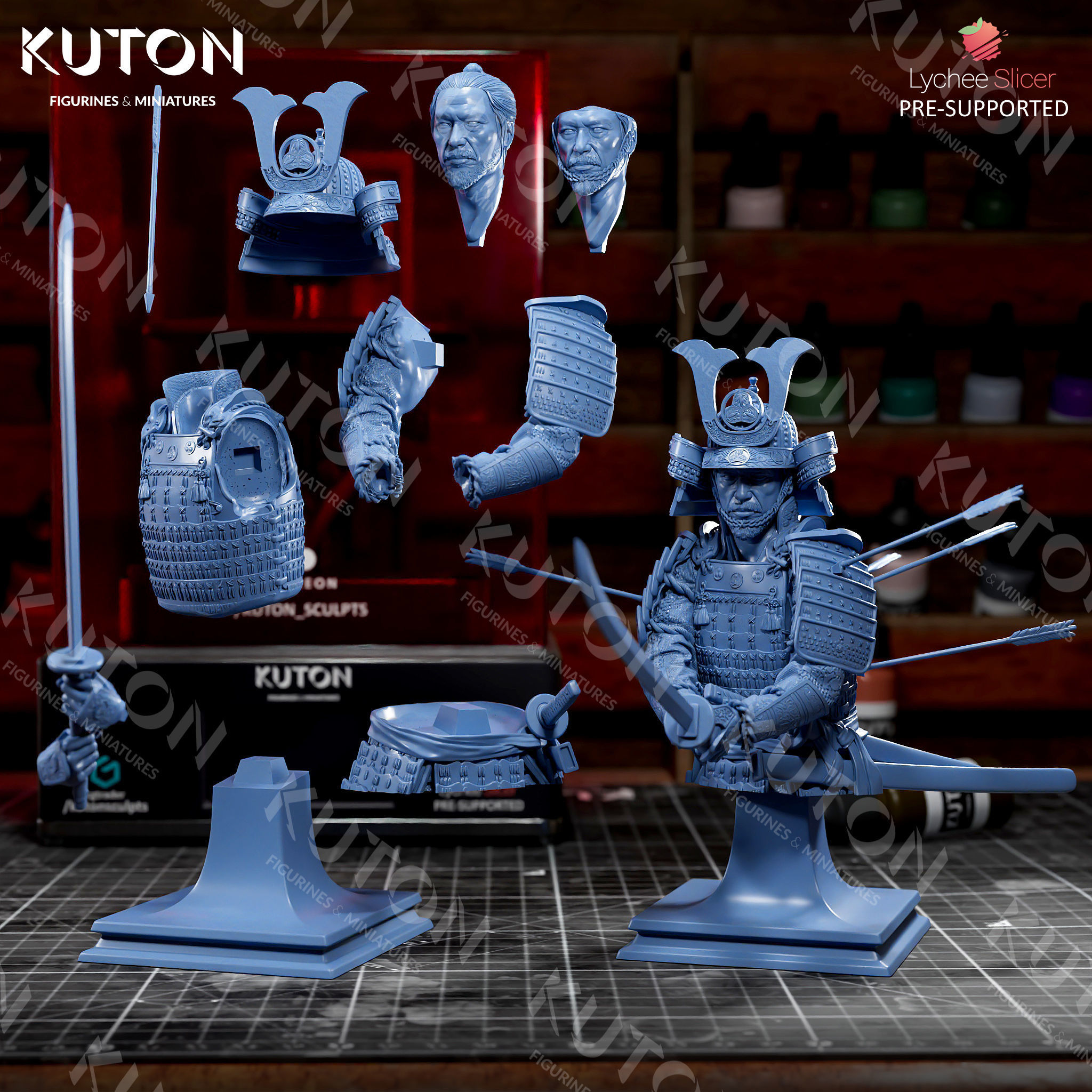 Toranaga Yoshii 3D print model_7