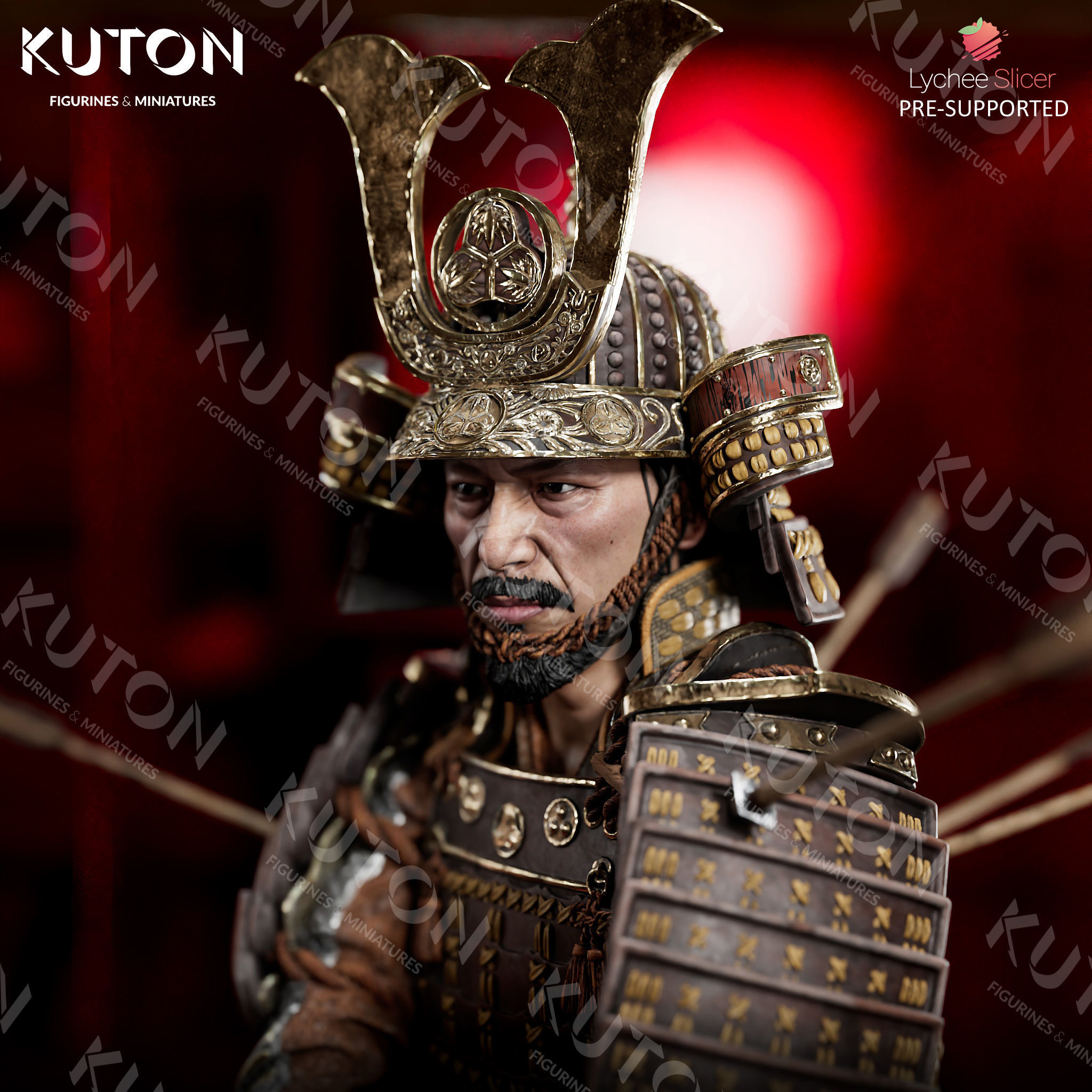 Toranaga Yoshii 3D print model_1