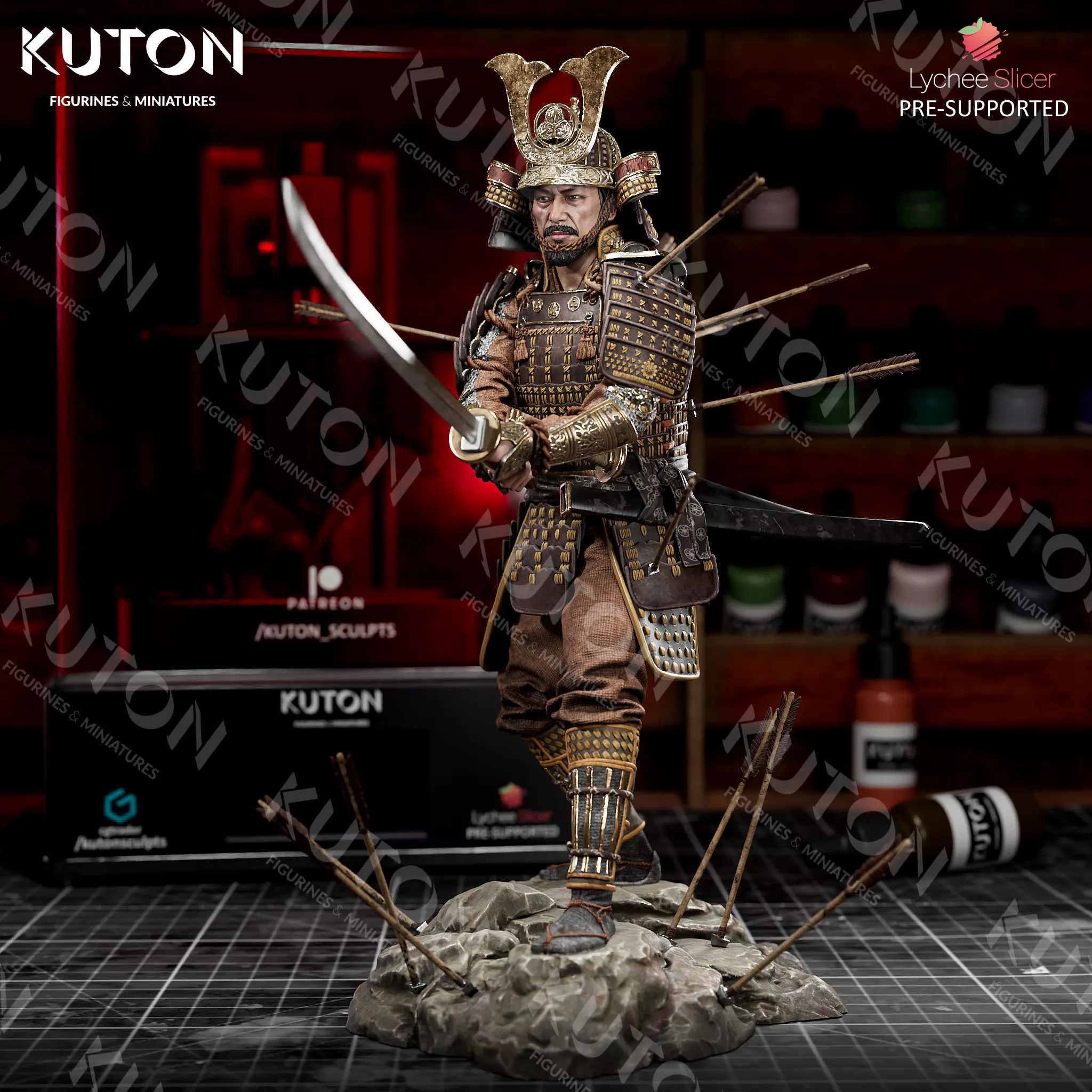 Toranaga Yoshii 3D print model_0