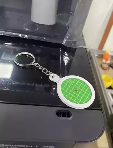 Llavero Radar del Dragon 3D print model