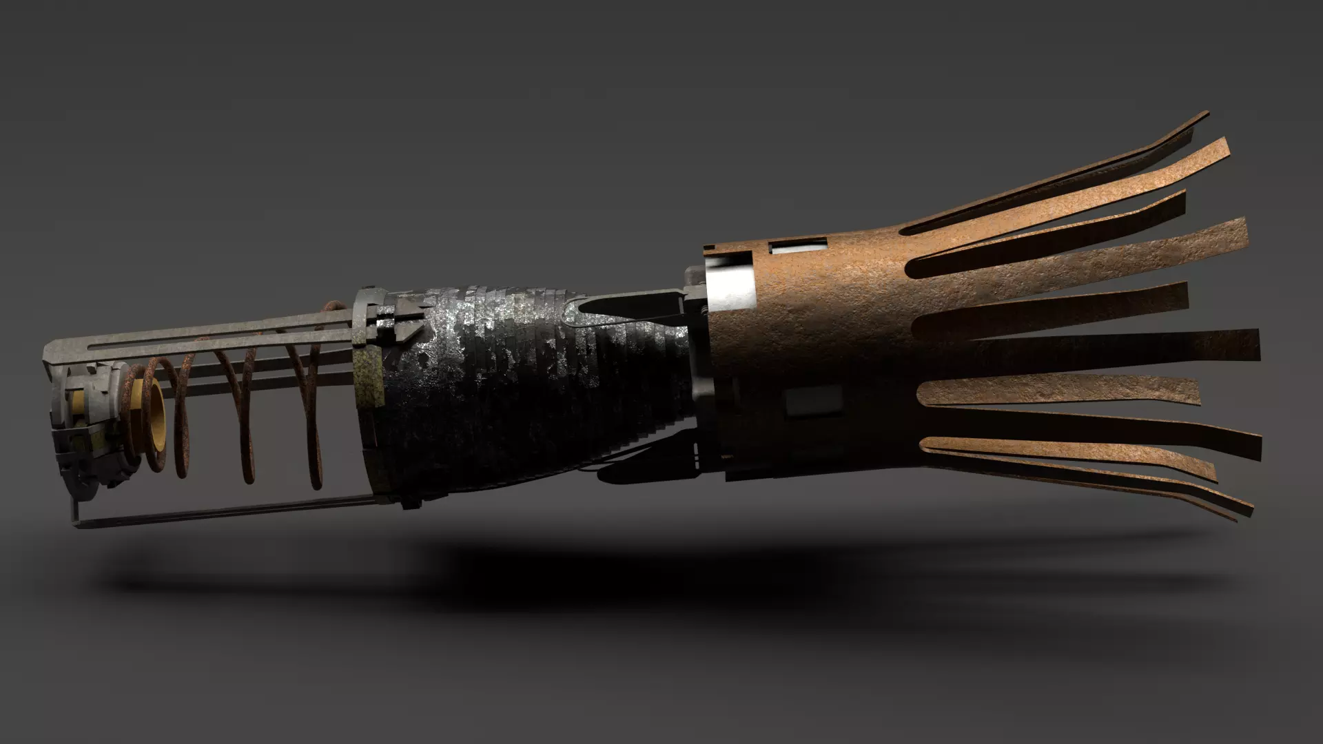 British Bl-755 submunition  3D model_0