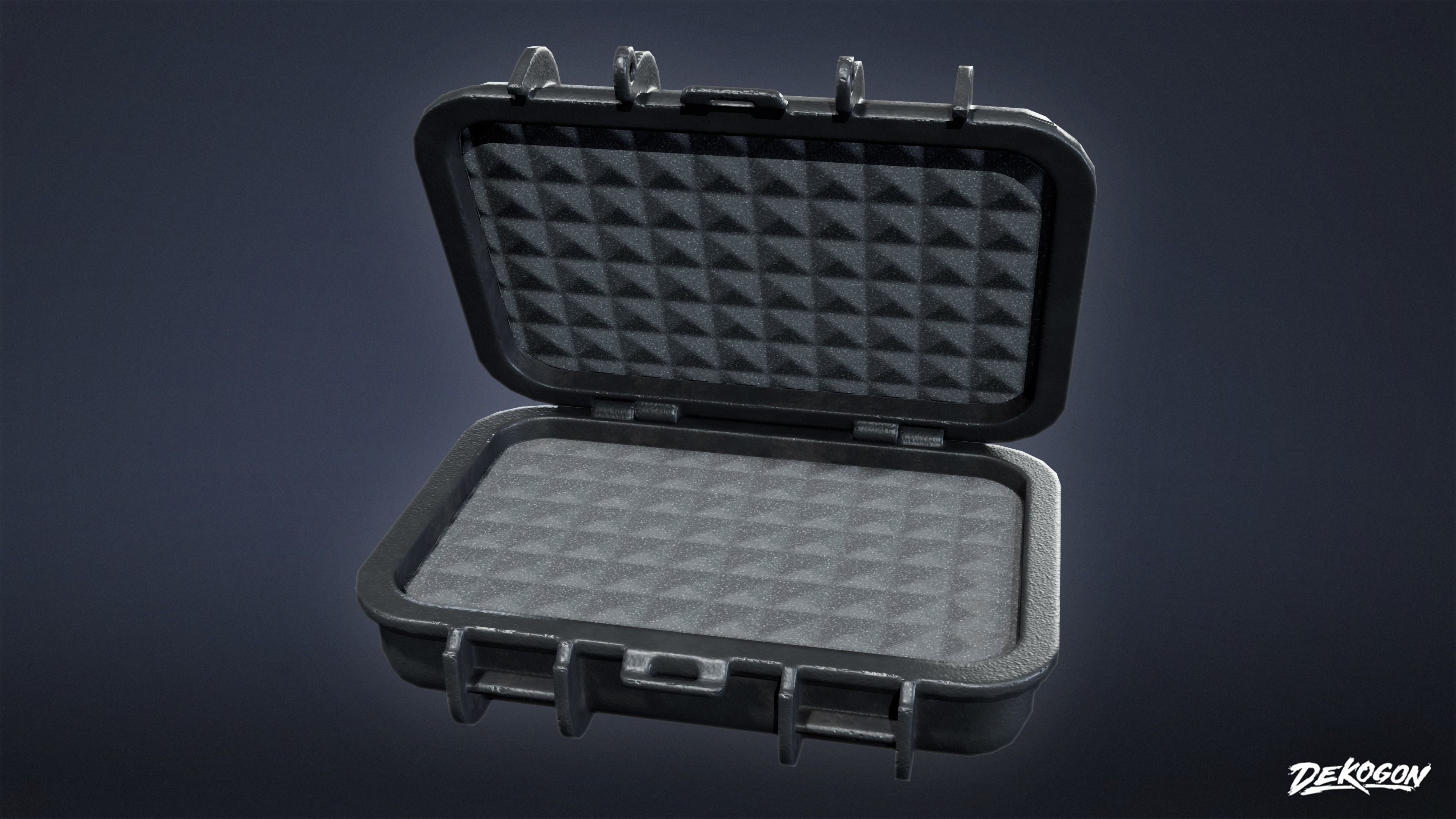 HOLLYWOOD - Hard Case 01 - LOW POLY Low-poly 3D model_6