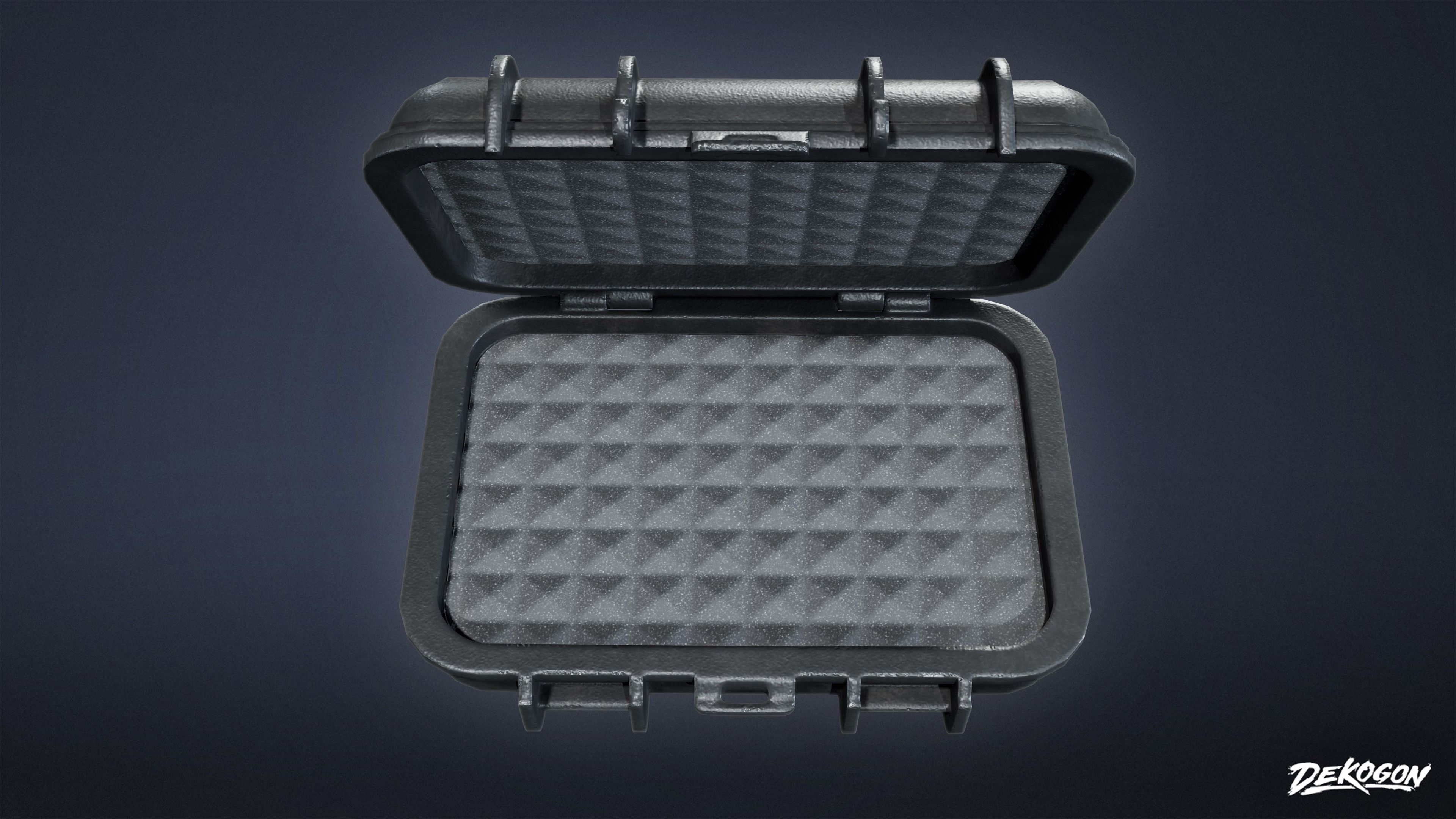 HOLLYWOOD - Hard Case 01 - LOW POLY Low-poly 3D model_7