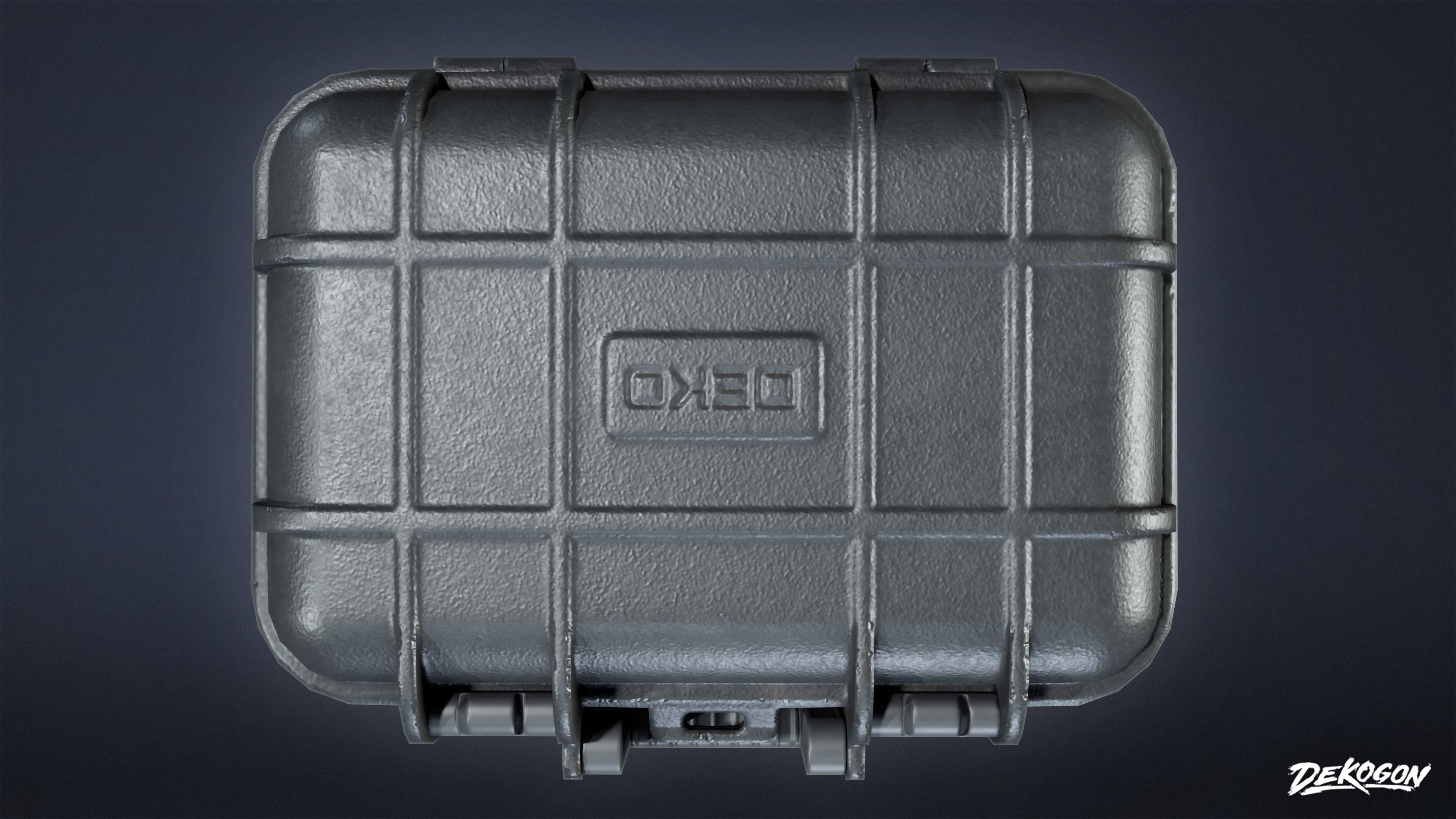 HOLLYWOOD - Hard Case 01 - LOW POLY Low-poly 3D model_5