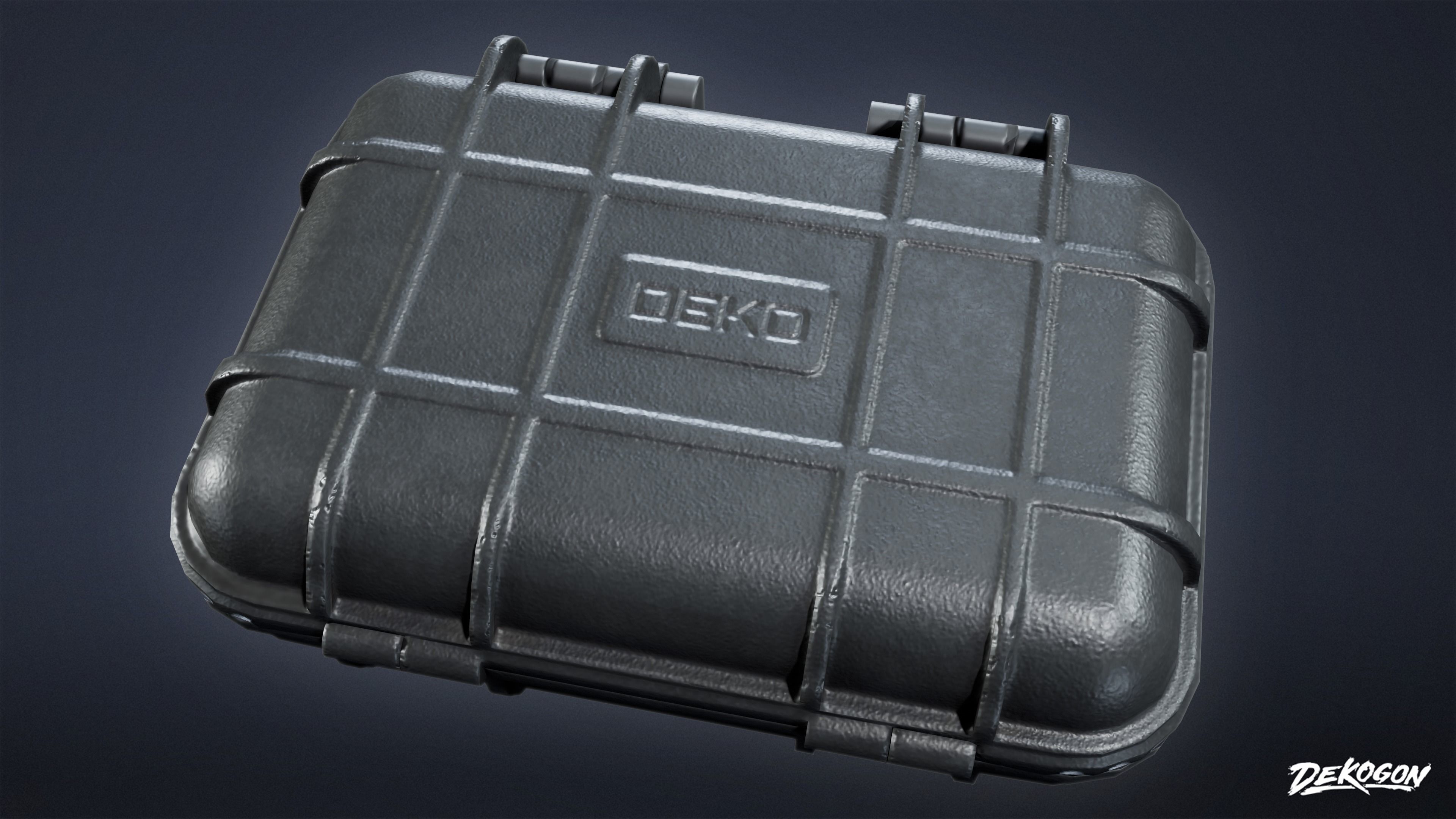 HOLLYWOOD - Hard Case 01 - LOW POLY Low-poly 3D model_4