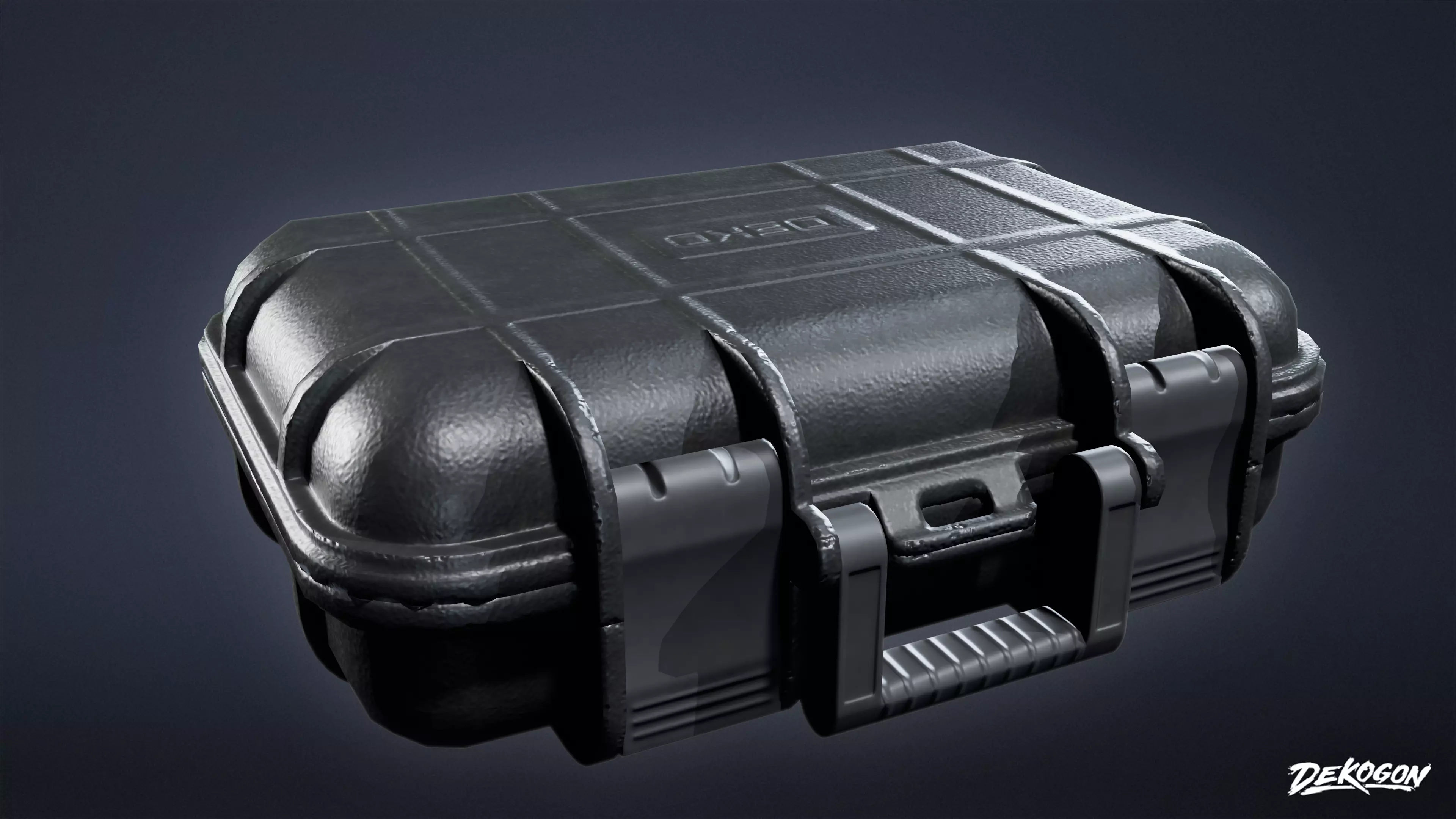 HOLLYWOOD - Hard Case 01 - LOW POLY Low-poly 3D model_0