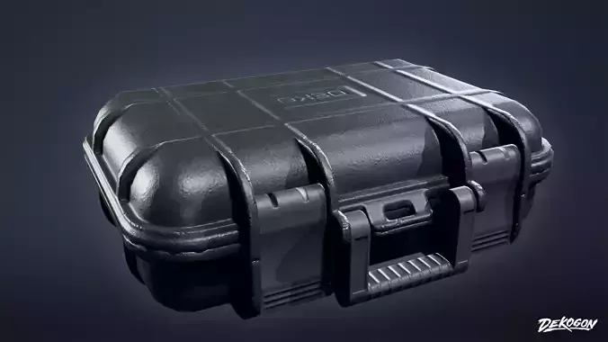 HOLLYWOOD - Hard Case 01 - LOW POLY Low-poly 3D model
