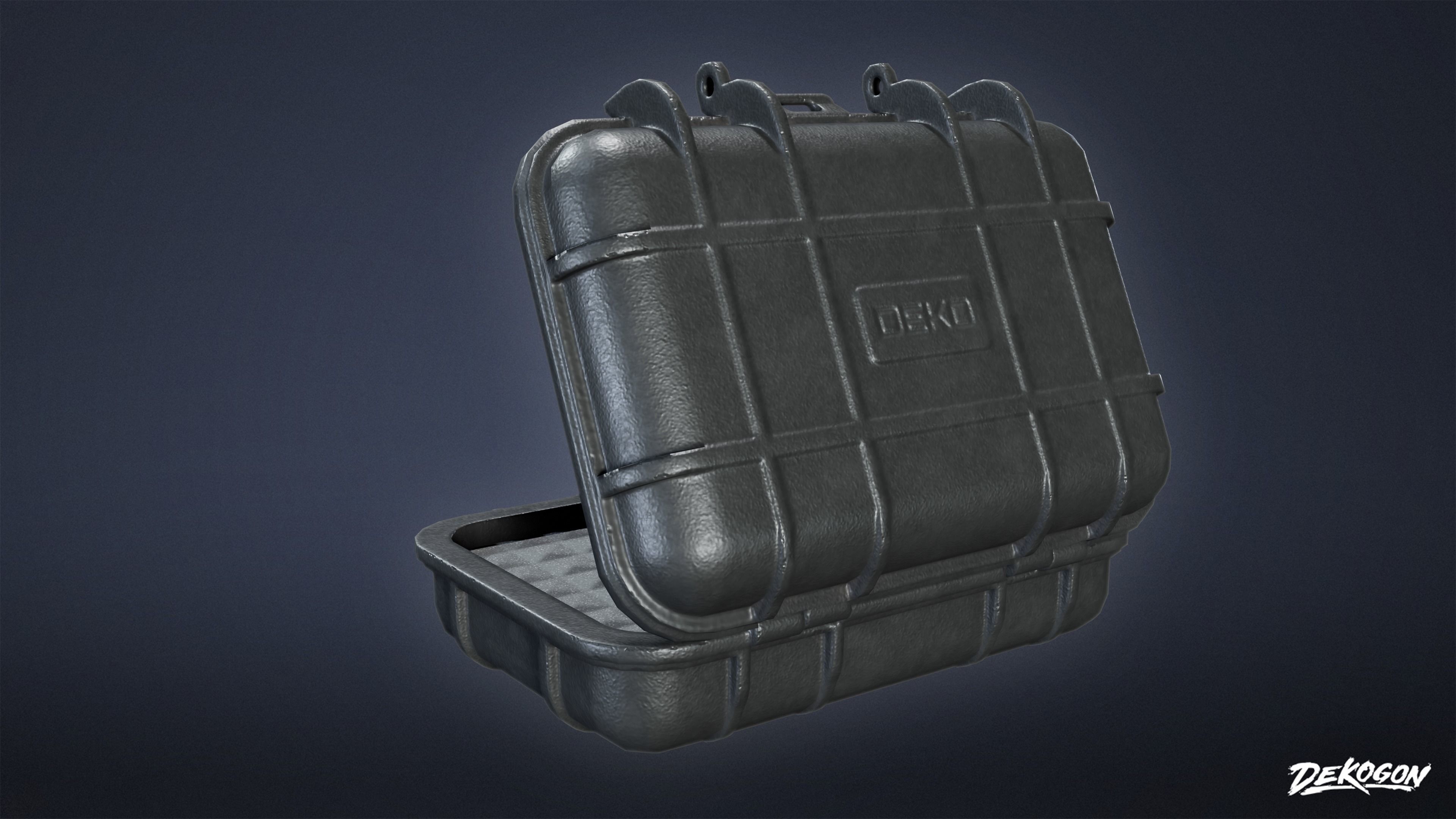 HOLLYWOOD - Hard Case 01 - LOW POLY Low-poly 3D model_8