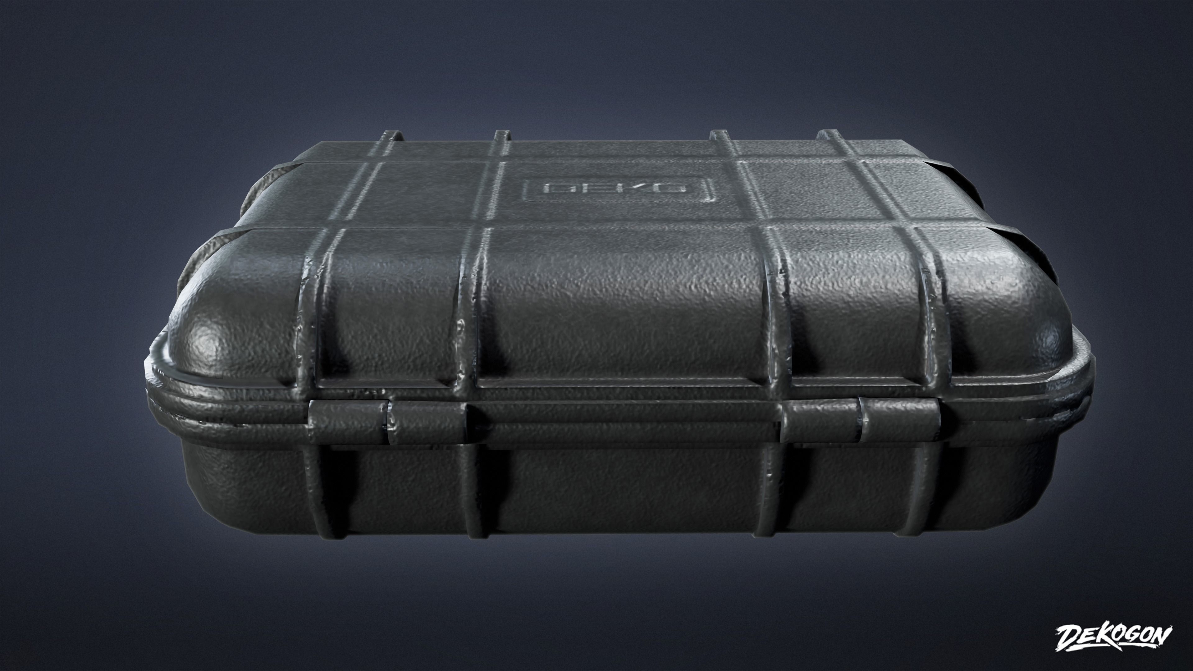 HOLLYWOOD - Hard Case 01 - LOW POLY Low-poly 3D model_3