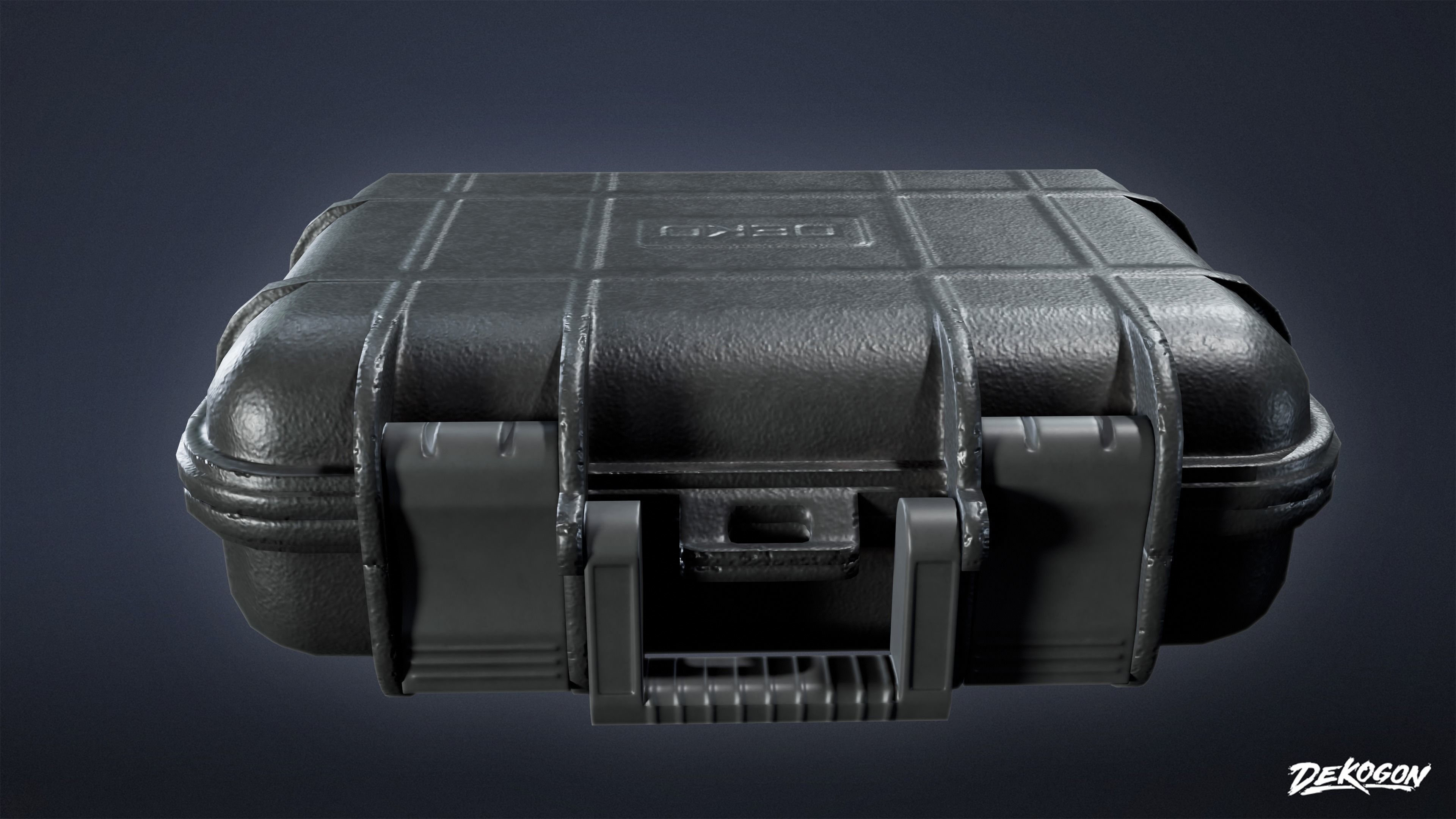 HOLLYWOOD - Hard Case 01 - LOW POLY Low-poly 3D model_2