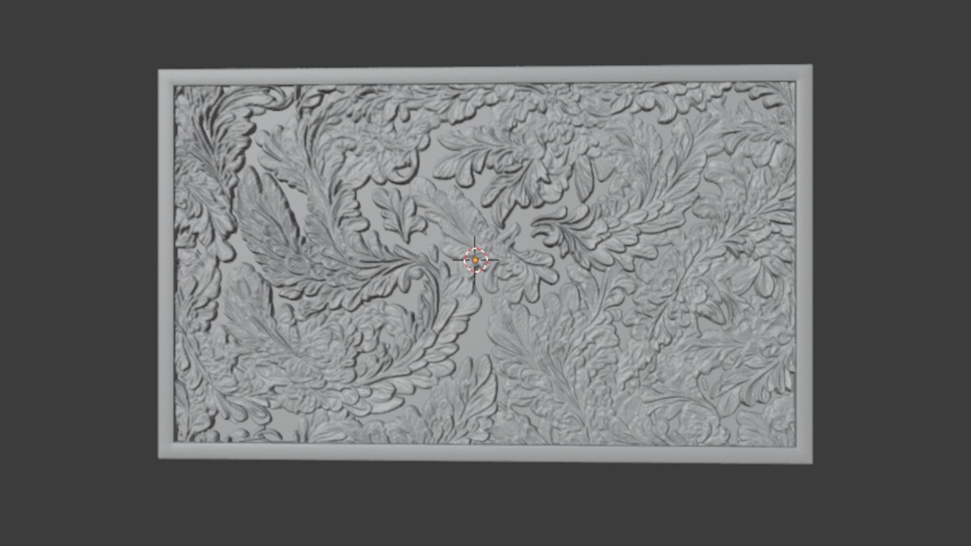 modern panel wall decor set relief stl mural CNC 306 3D model_5