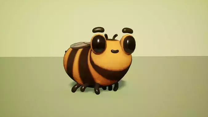 Bee stylized