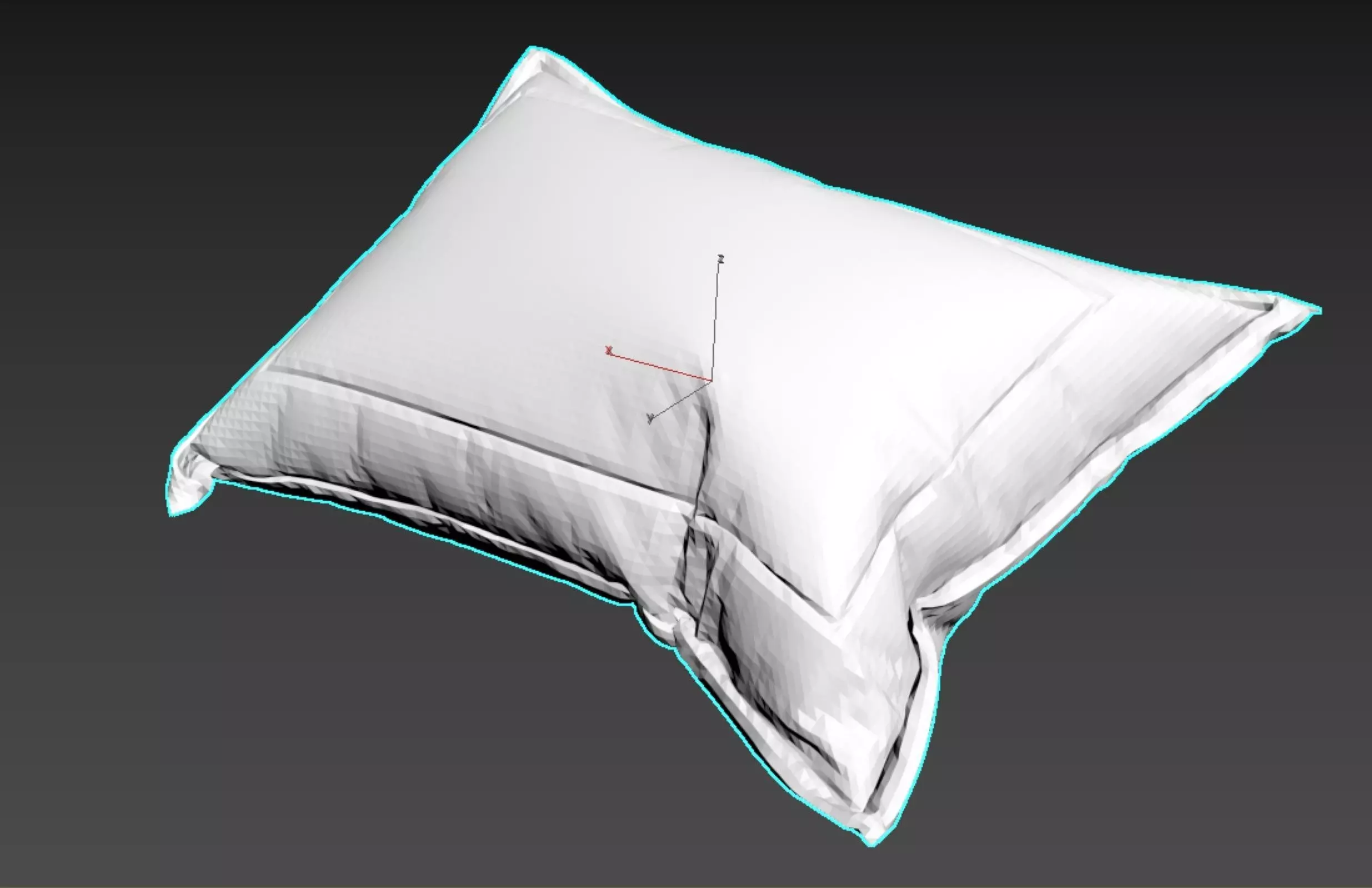 Pillow 3D model_0